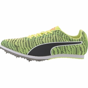 Puma evoSpeed Star 6 Running Spikes - Yellow Puma athletic shoes for urban lifestyle