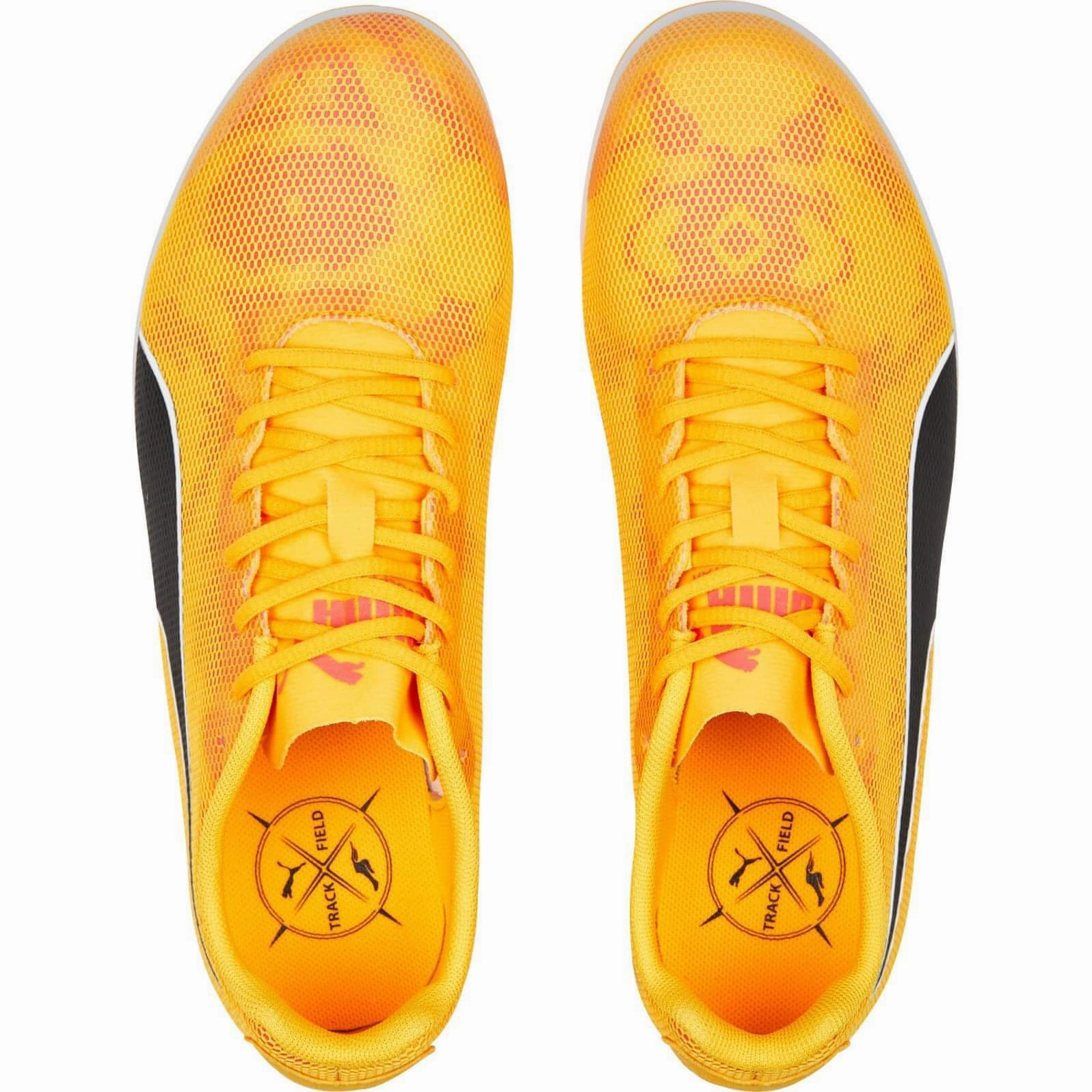 Puma evoSpeed Star 8 Junior Running Spikes - Orange Cozy Footwear