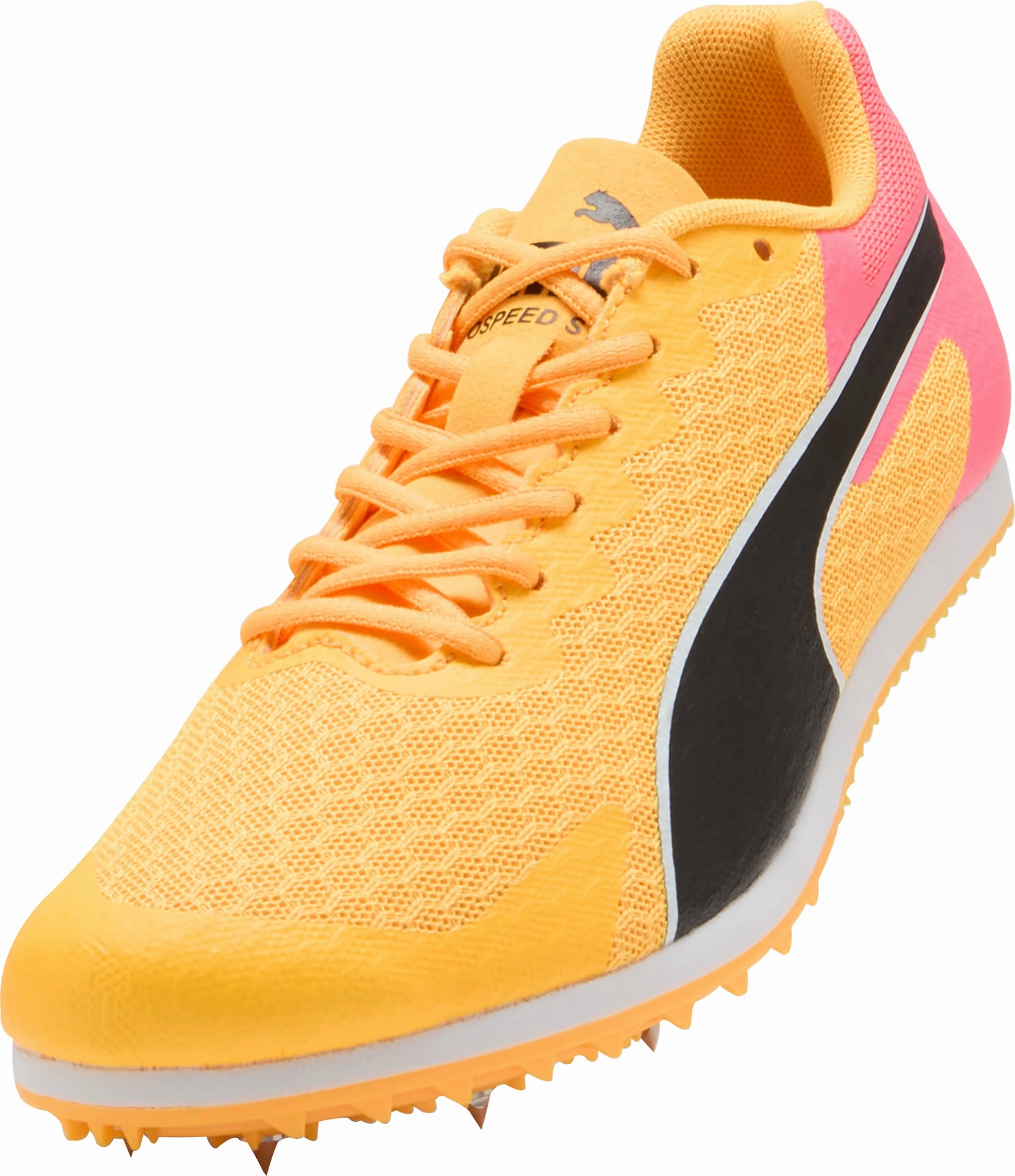 Puma evoSpeed Star 9 Junior Running Spikes - Orange Performance Fit Sneakers