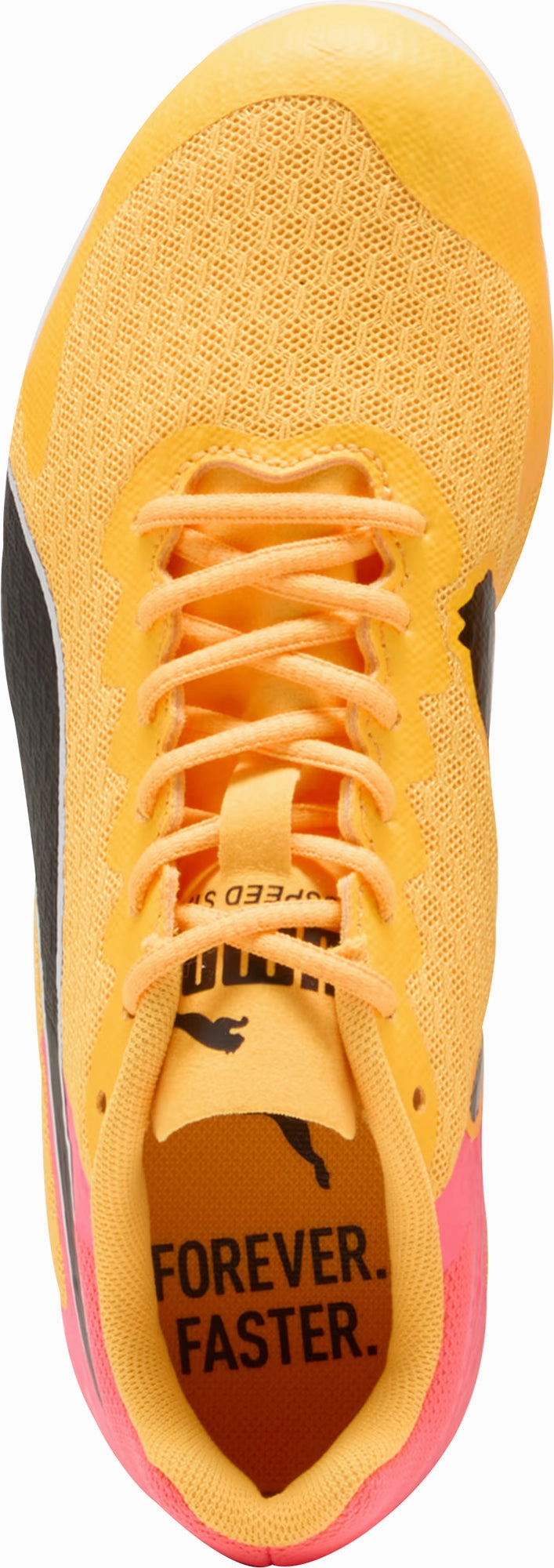 Puma evoSpeed Star 9 Junior Running Spikes - Orange Performance Fit Sneakers