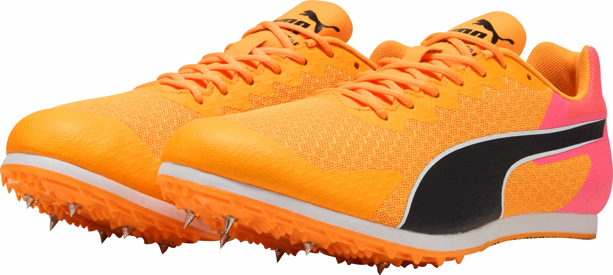 Puma evoSpeed Star 9 Running Spikes - Orange Performance Fit Sneakers