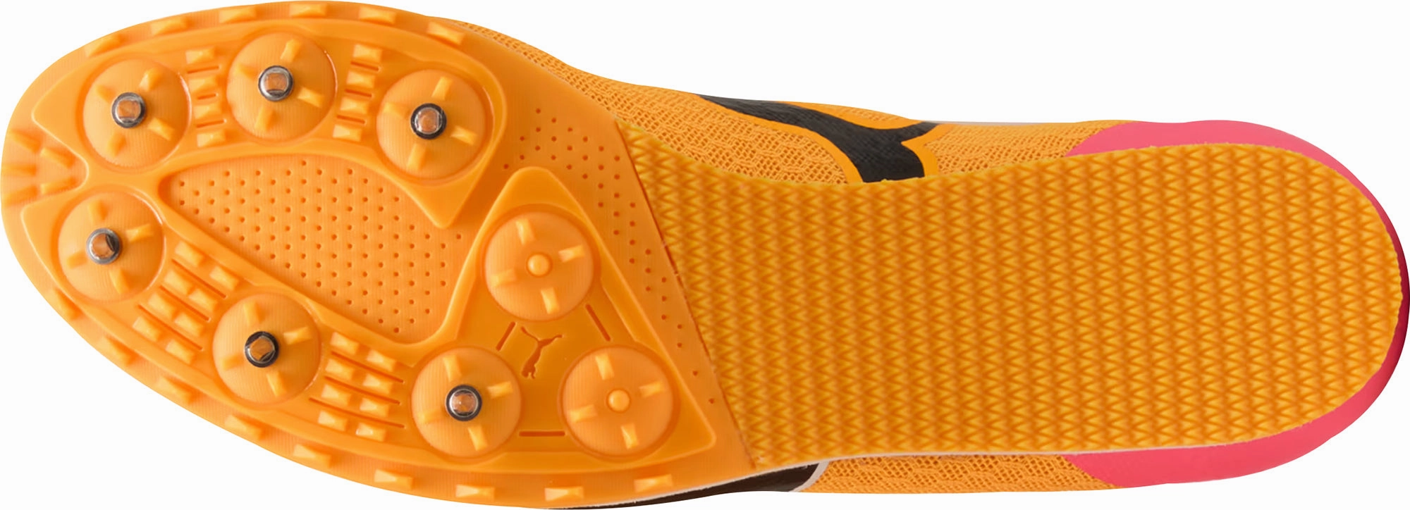 Puma evoSpeed Star 9 Running Spikes - Orange Performance Fit Sneakers