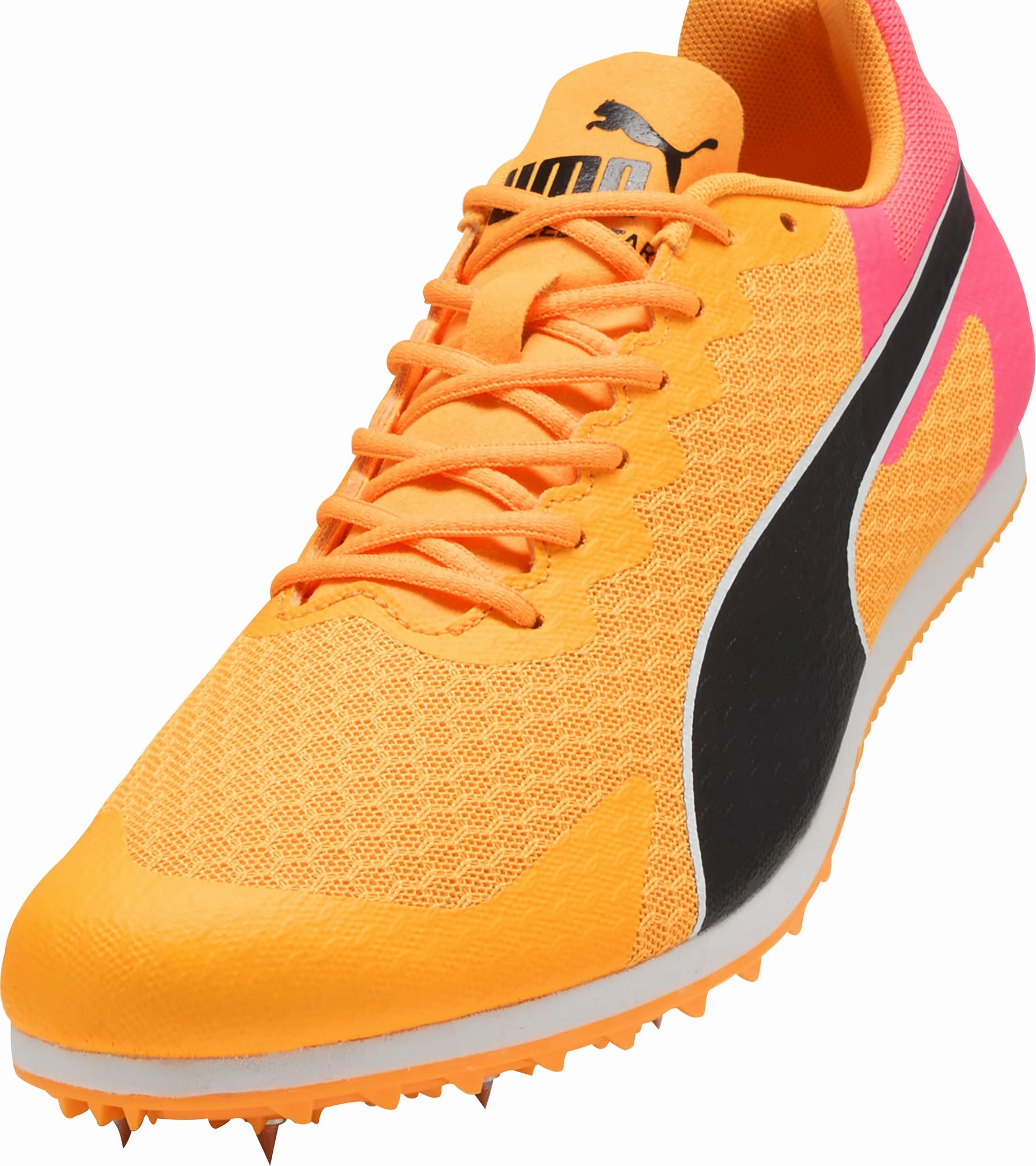 Puma evoSpeed Star 9 Running Spikes - Orange Performance Fit Sneakers