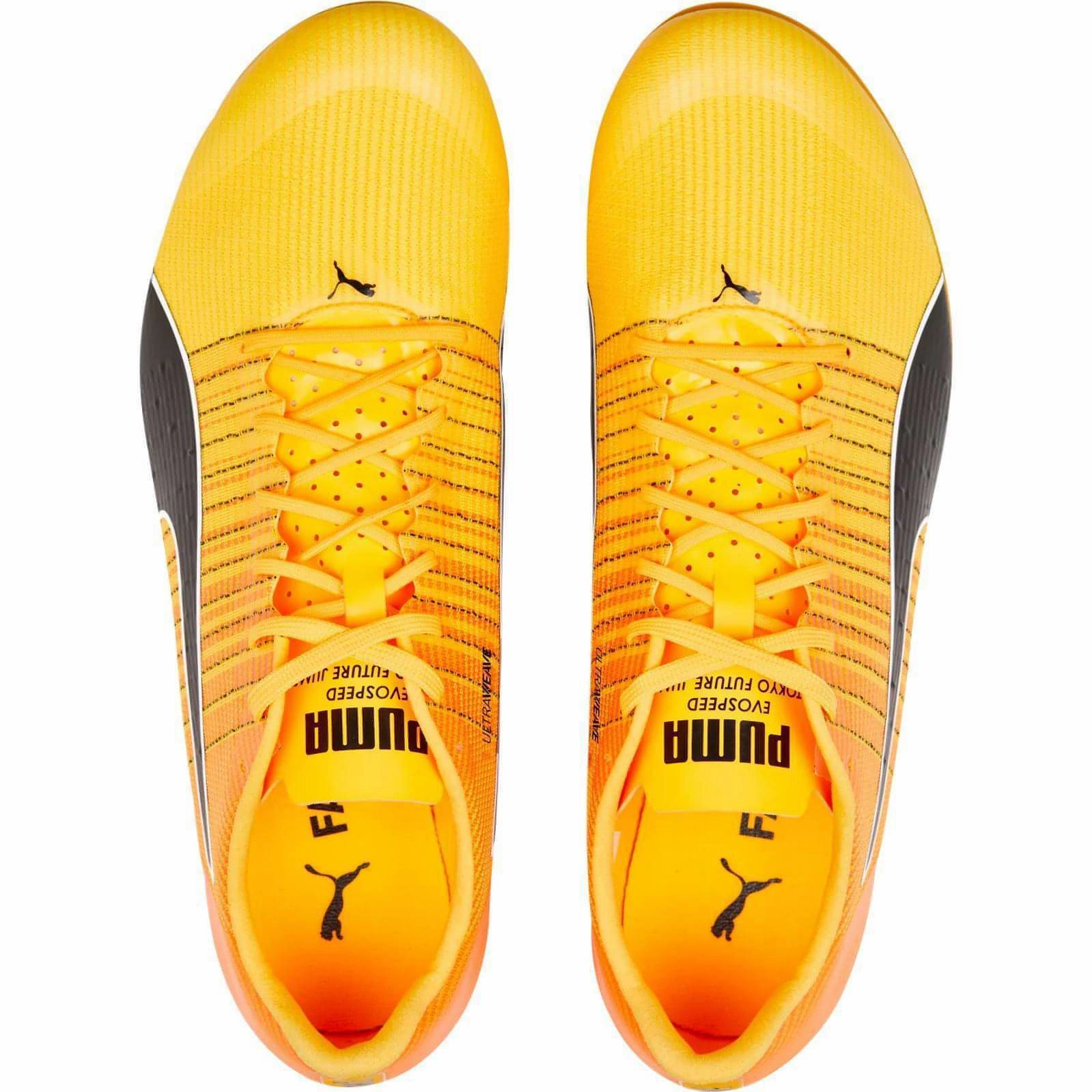 Puma evoSpeed Tokyo Future 4 Jump Field Event Spikes - Orange Bold Sneakers