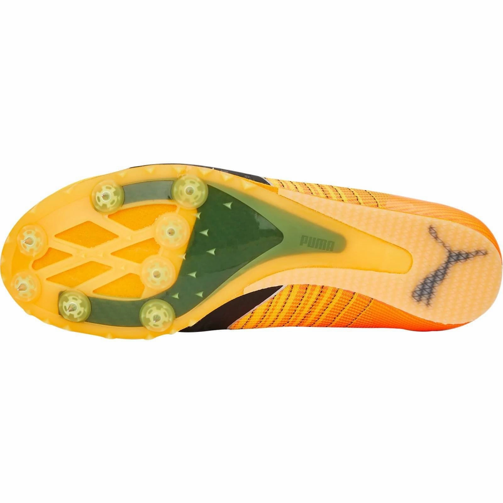 Puma evoSpeed Tokyo Future 4 Jump Field Event Spikes - Orange Bold Sneakers