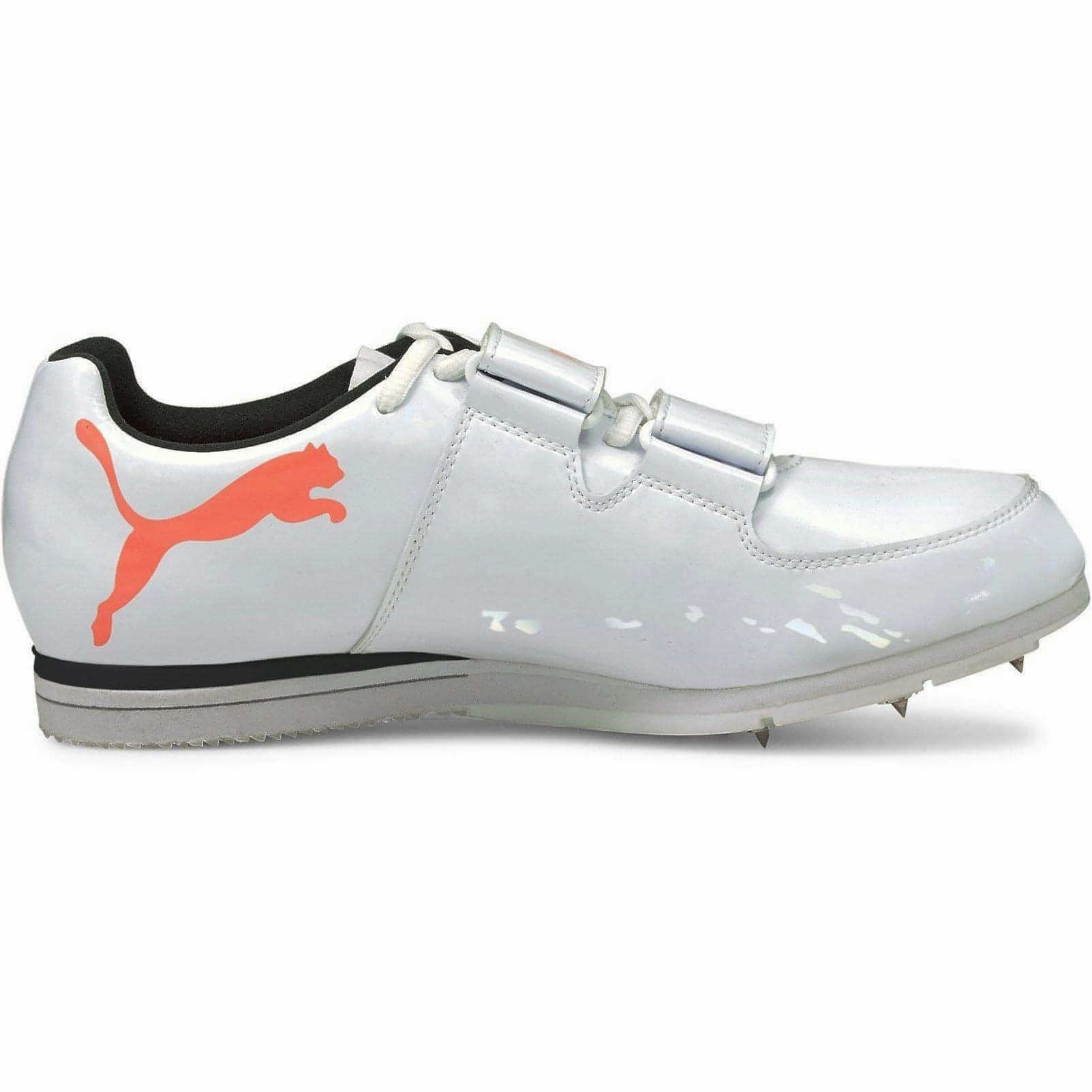 Puma evoSpeed Triple Jump - Pole Vault Field Event Spikes - White Bold Sneakers