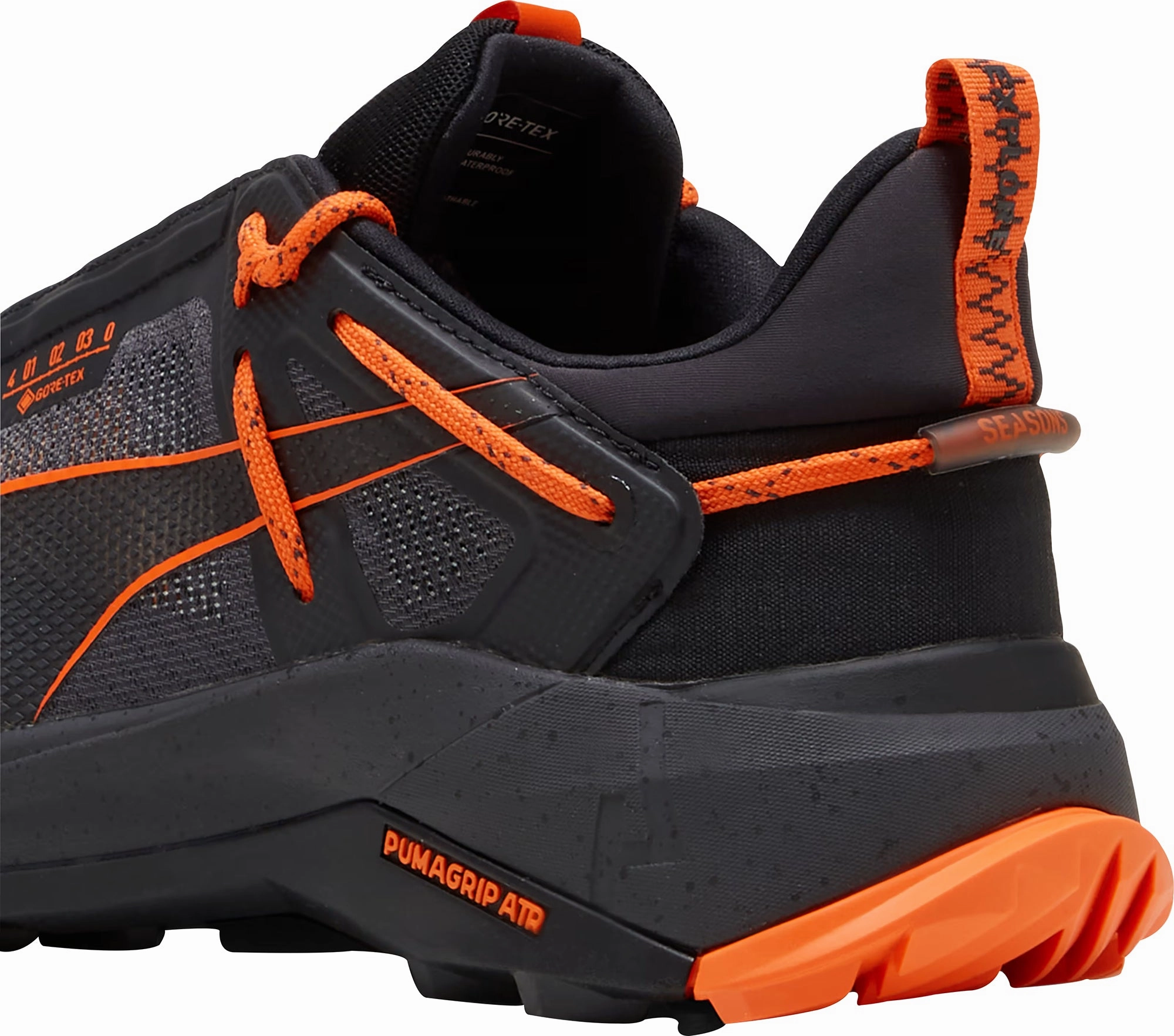Puma Explore Nitro GORE-TEX Mens Walking Shoes - Black Cozy Footwear