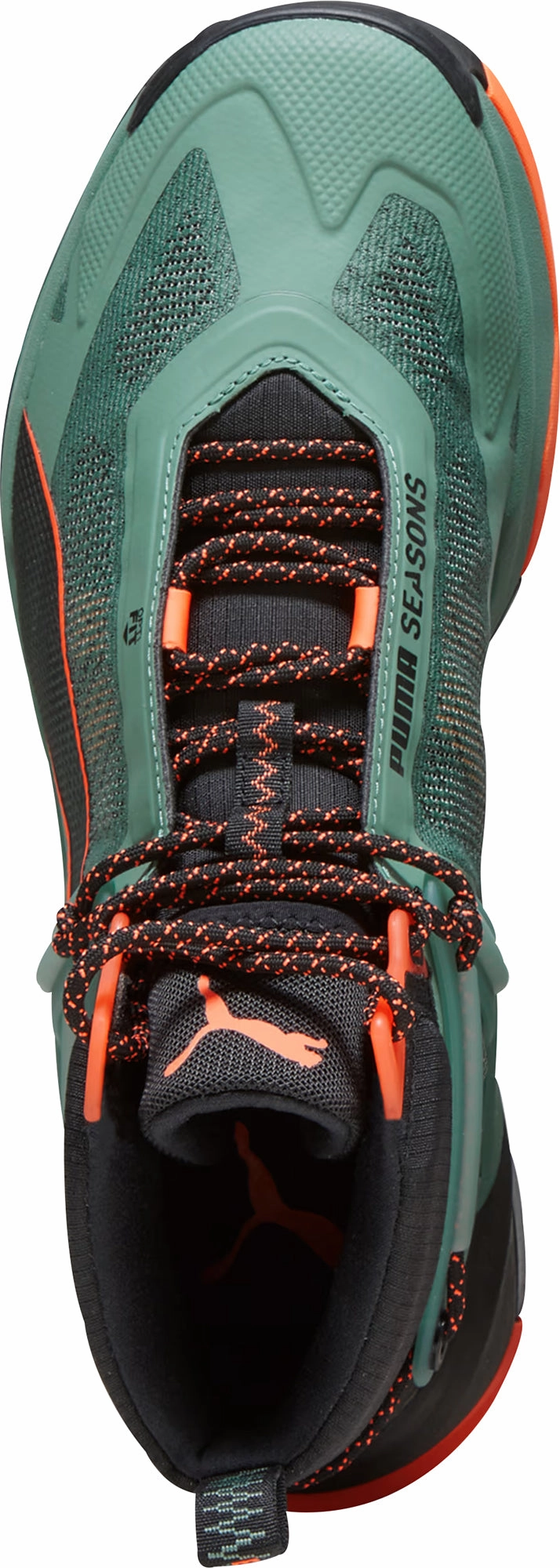 Puma Explore Nitro Mid Mens Walking Boots - Green Cozy Footwear