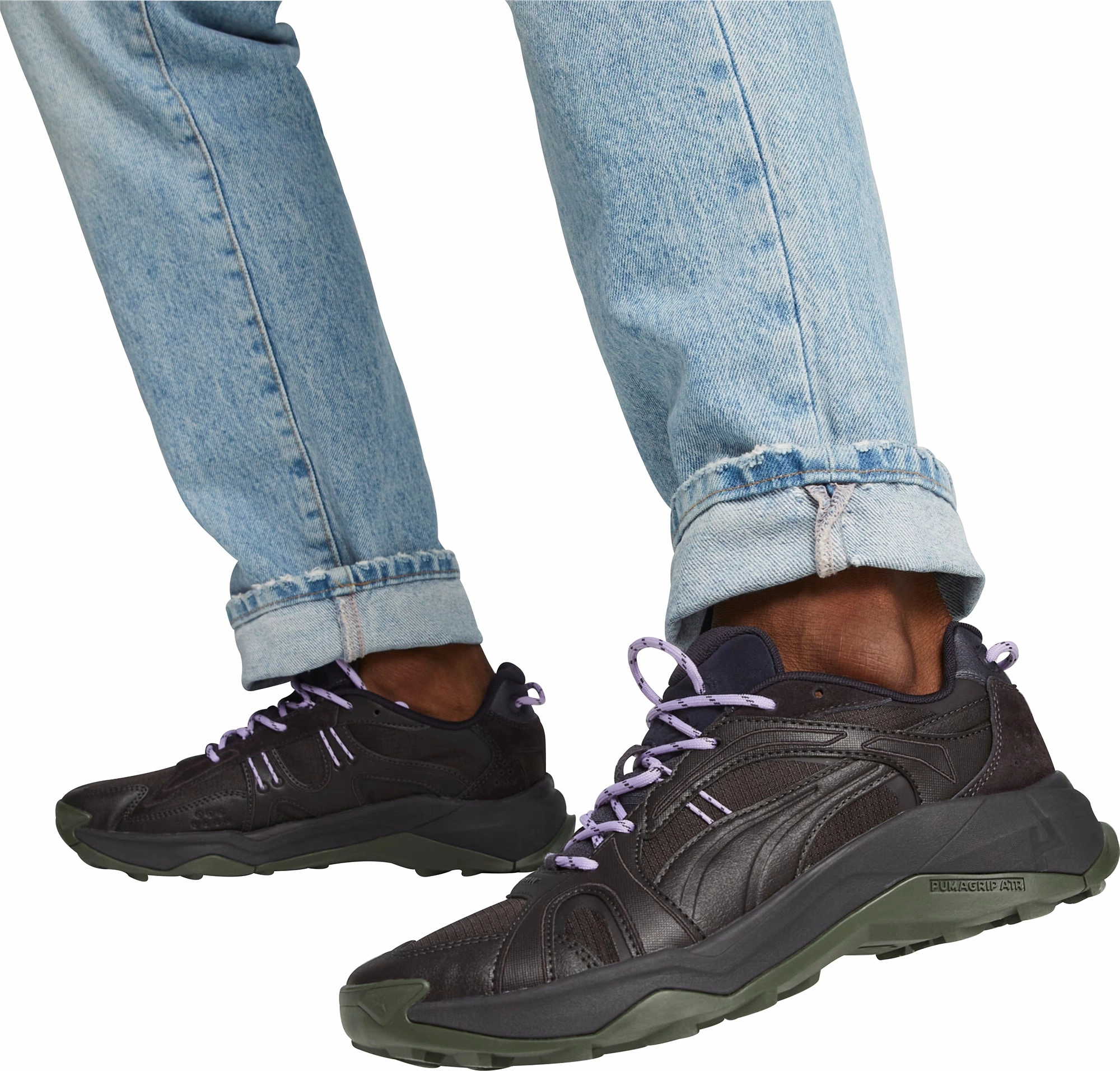 Puma Explore Nitro SPS Mens Walking Shoes - Black Bold Sneakers