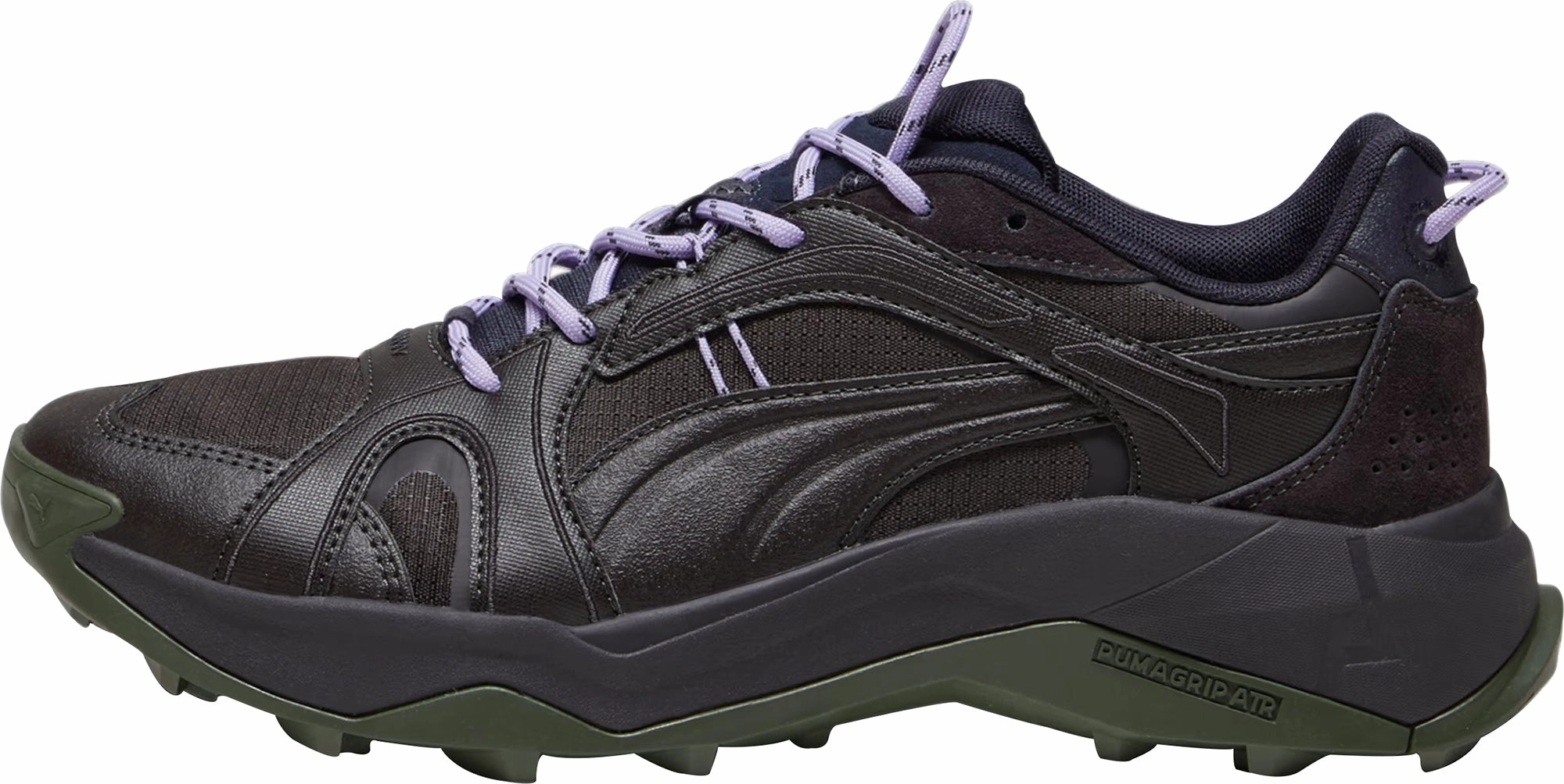 Puma Explore Nitro SPS Mens Walking Shoes - Black Puma athletic shoes for urban lifestyle