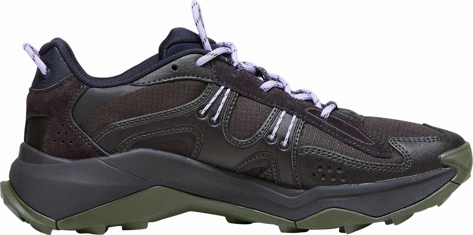 Puma Explore Nitro SPS Mens Walking Shoes - Black Bold Sneakers