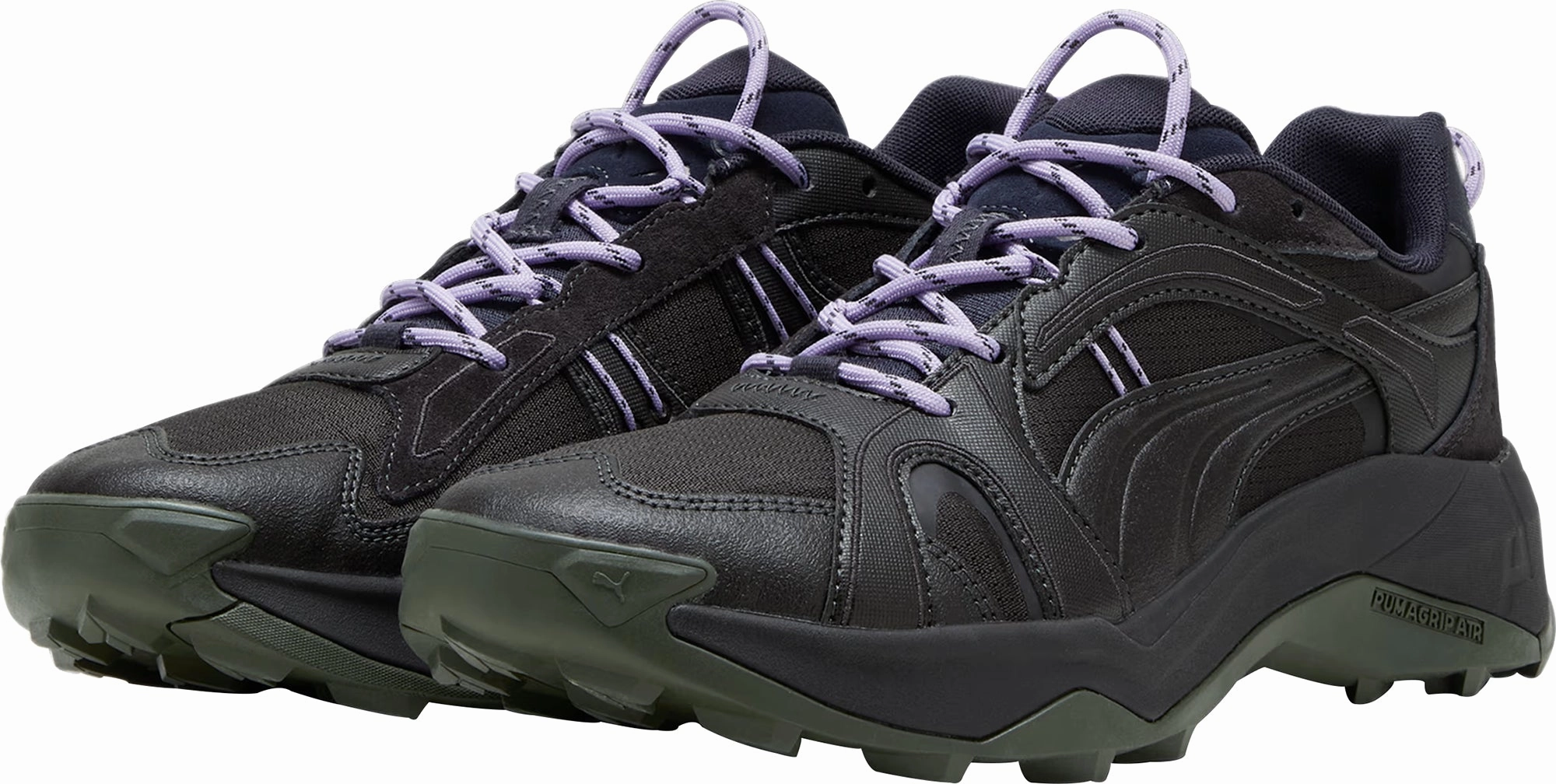 Puma Explore Nitro SPS Mens Walking Shoes - Black Bold Sneakers