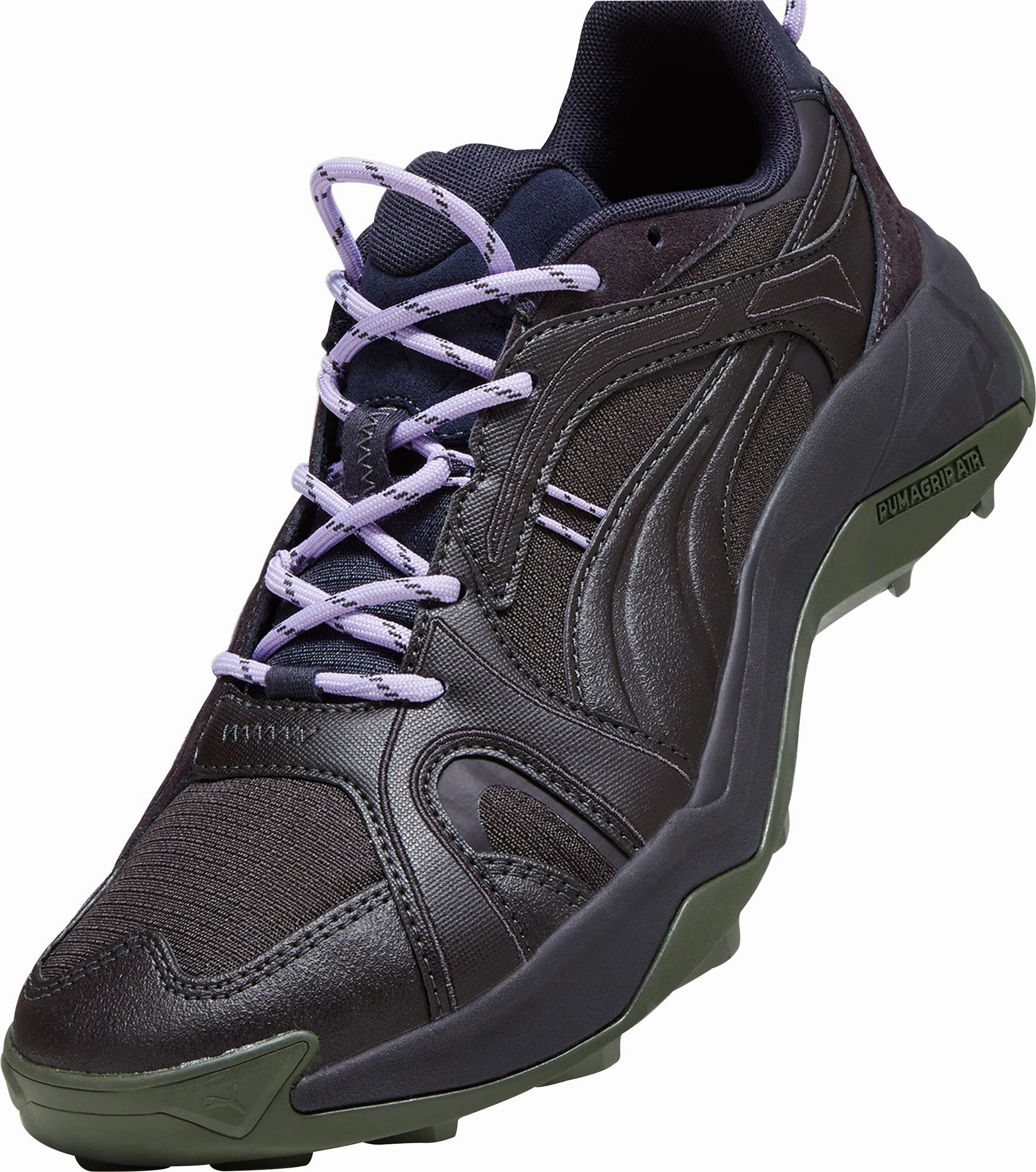 Puma Explore Nitro SPS Mens Walking Shoes - Black Bold Sneakers