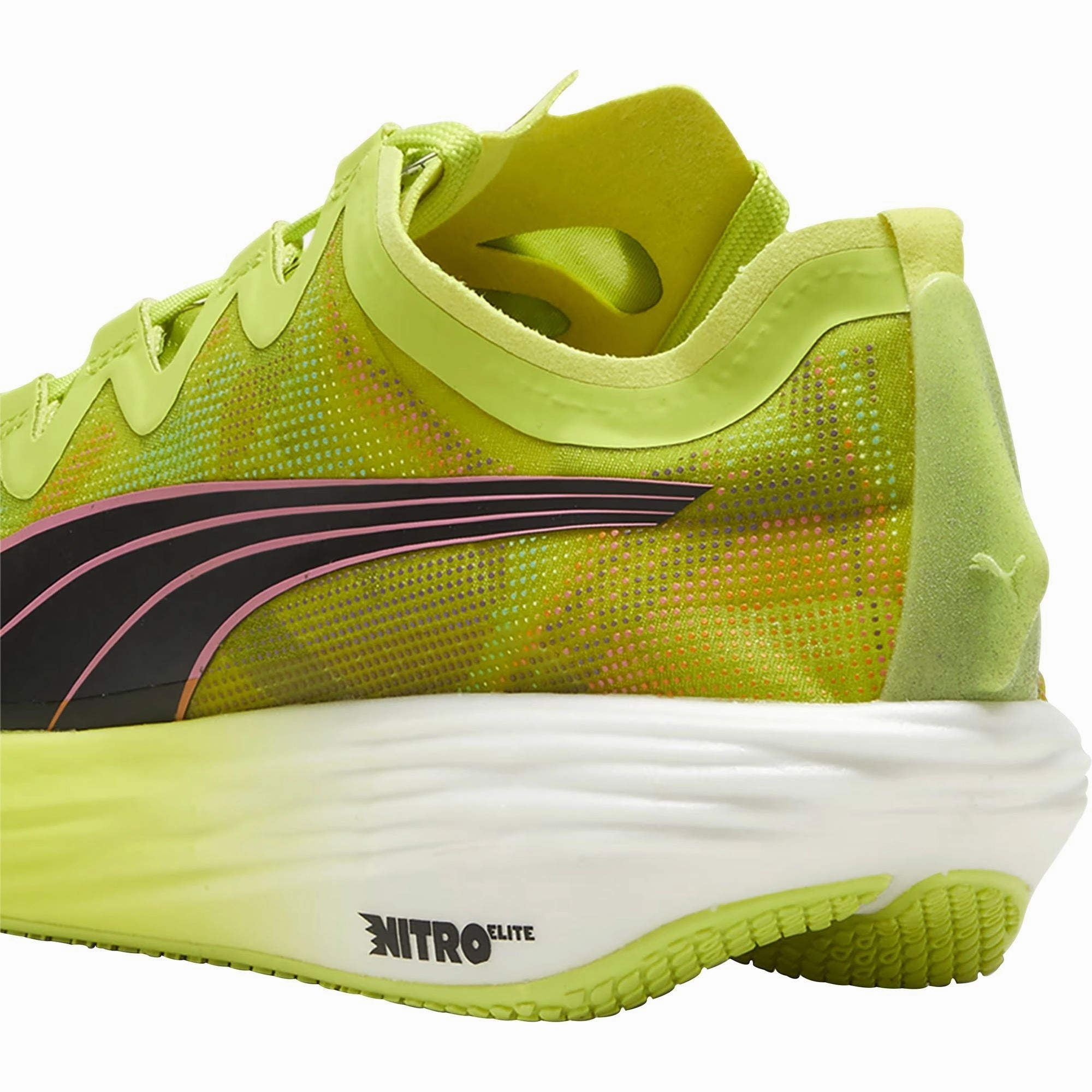 Puma Fast-FWD Nitro Elite Mens Running Shoes - Green Cozy Footwear
