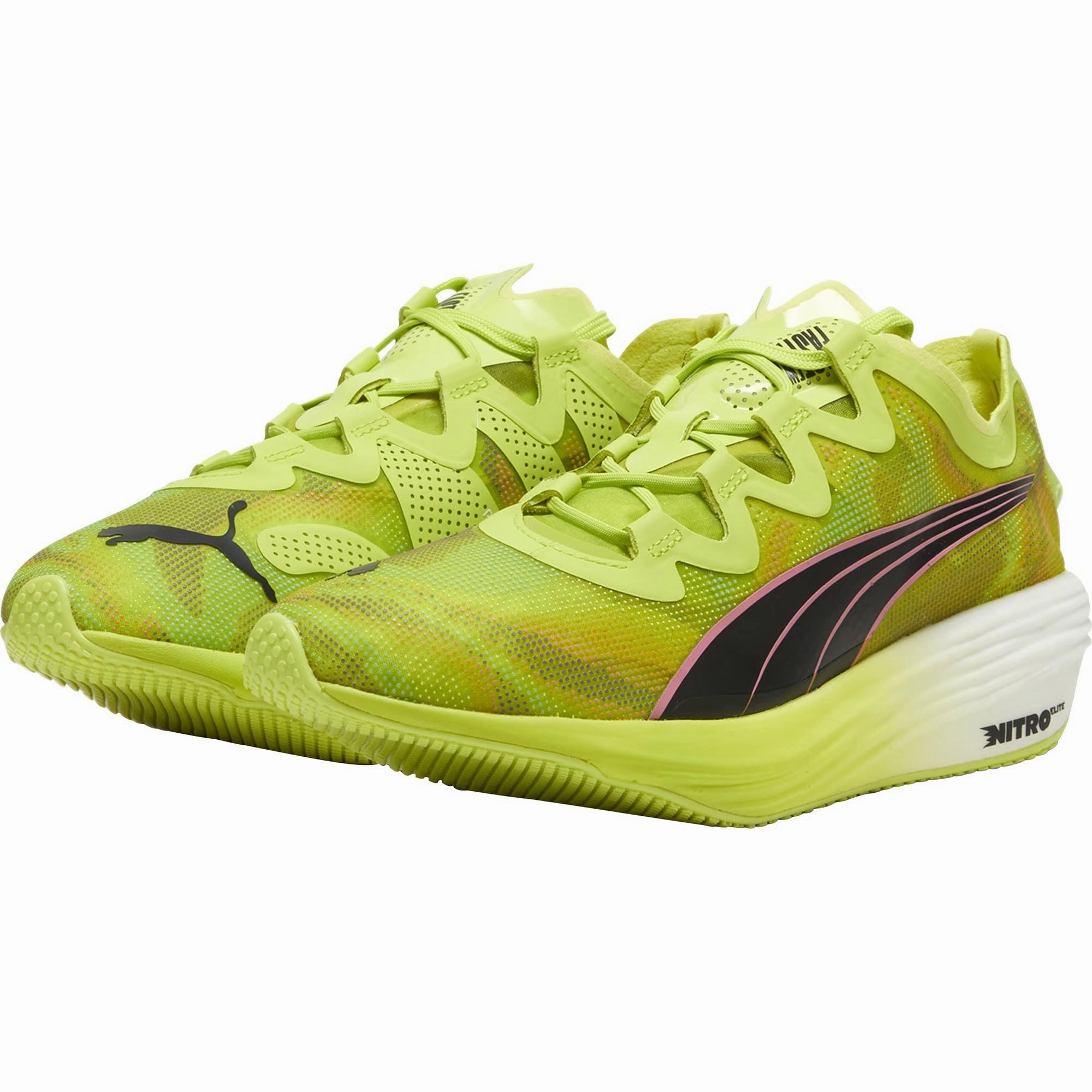 Puma Fast-FWD Nitro Elite Mens Running Shoes - Green Cozy Footwear