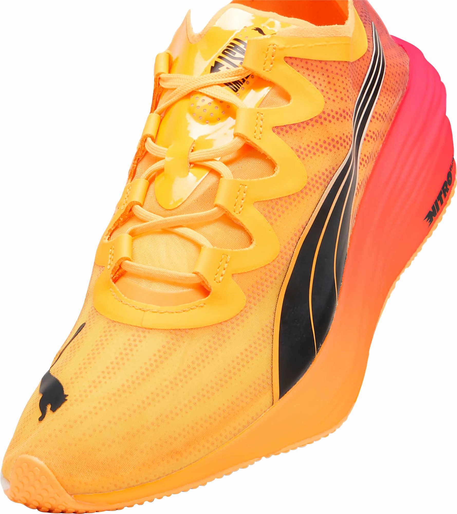 Puma Fast-FWD Nitro Elite Mens Running Shoes - Orange Bold Sneakers