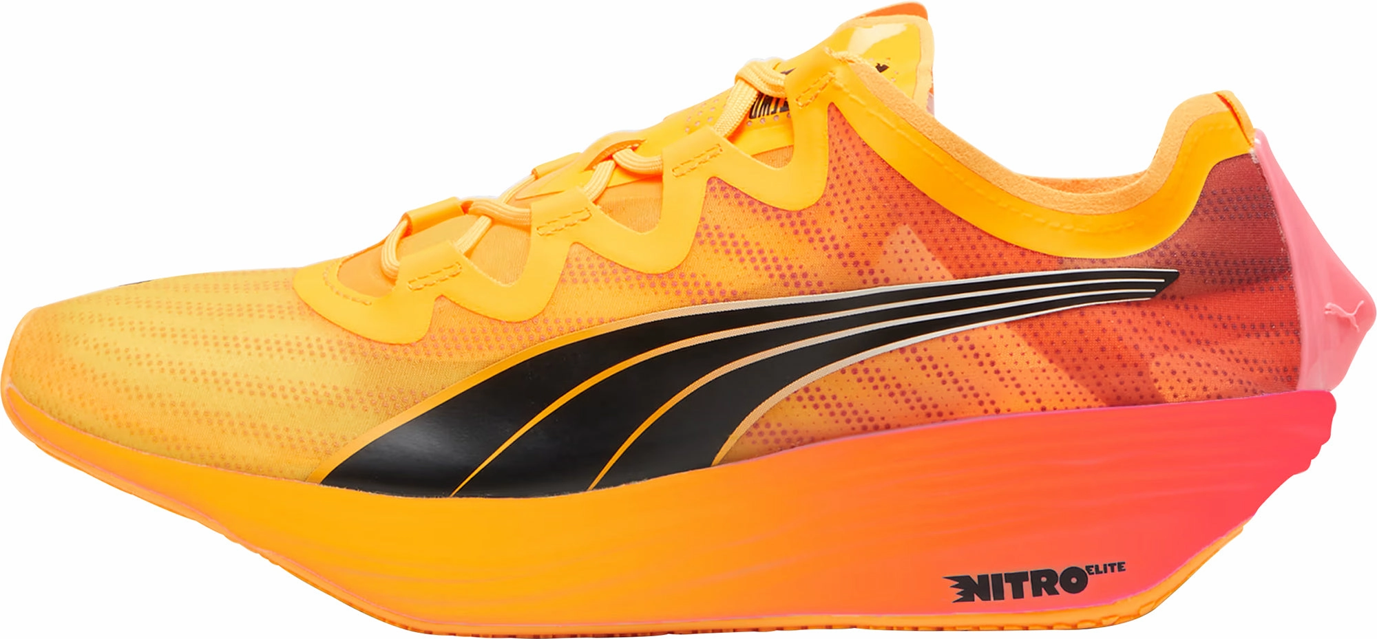 Puma Fast-FWD Nitro Elite Mens Running Shoes - Orange Puma athletic shoes for urban lifestyle