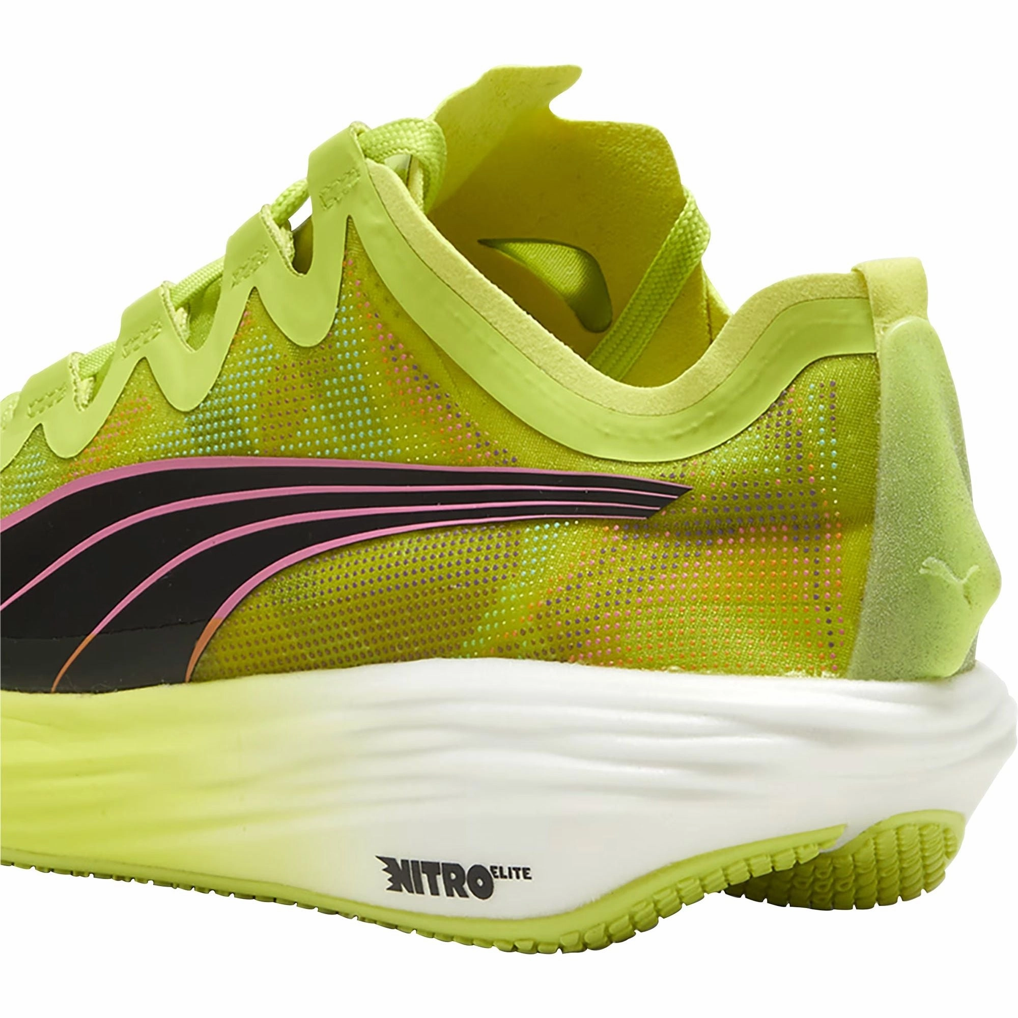 Puma Fast-FWD Nitro Elite Womens Running Shoes - Green Cozy Footwear