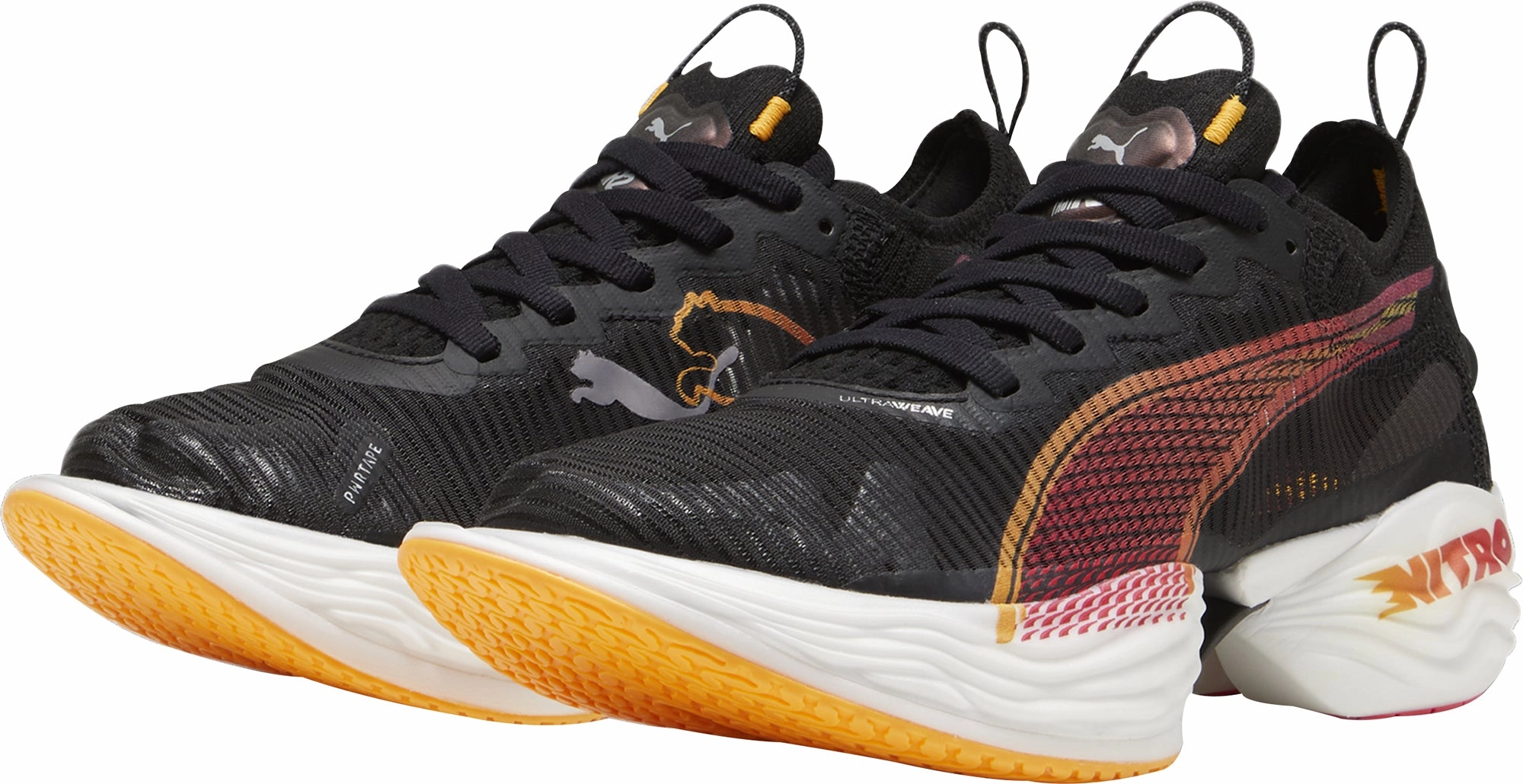Puma Fast-R Nitro Elite 2 Mens Running Shoes - Black Cozy Footwear