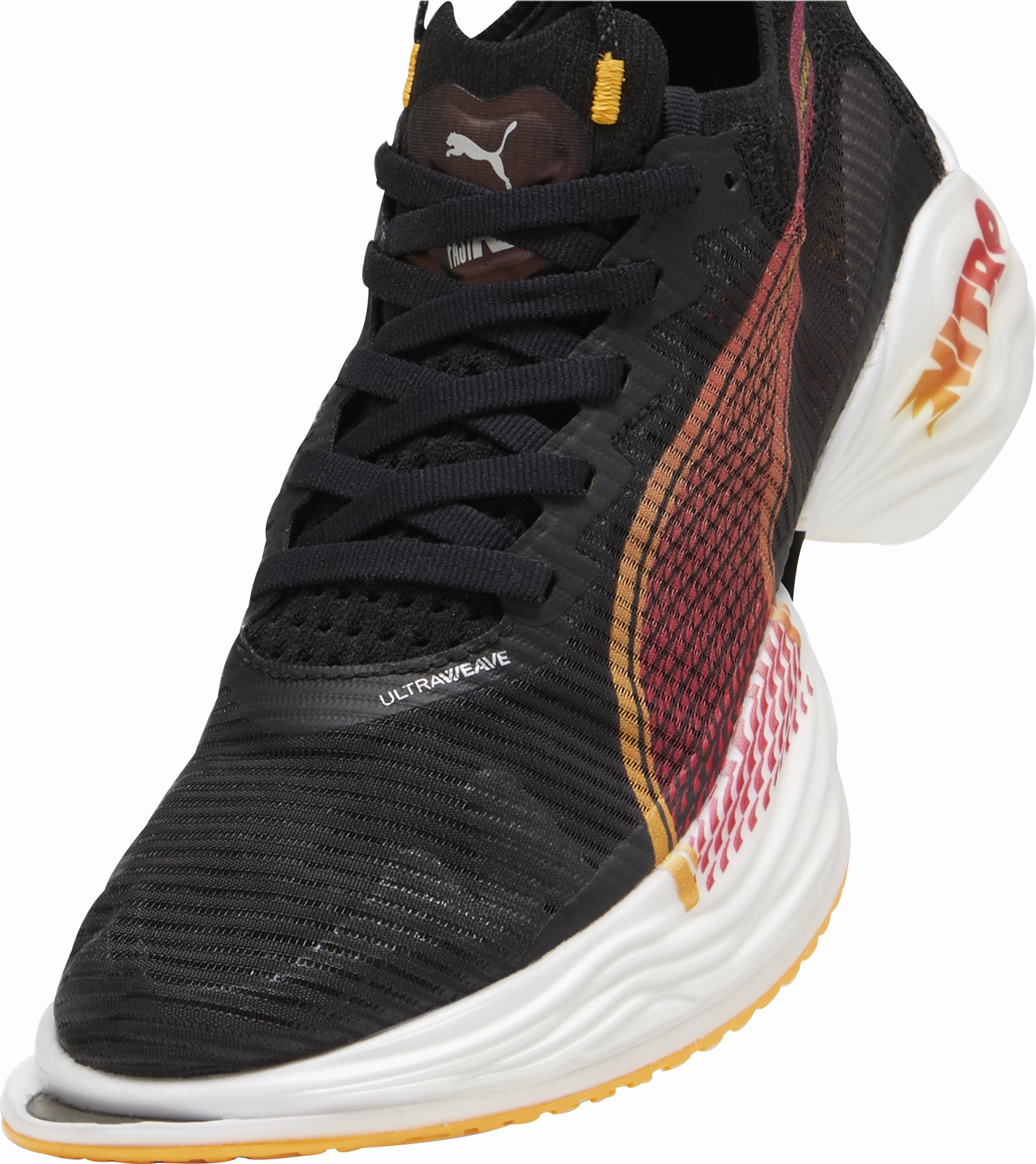 Puma Fast-R Nitro Elite 2 Mens Running Shoes - Black Cozy Footwear