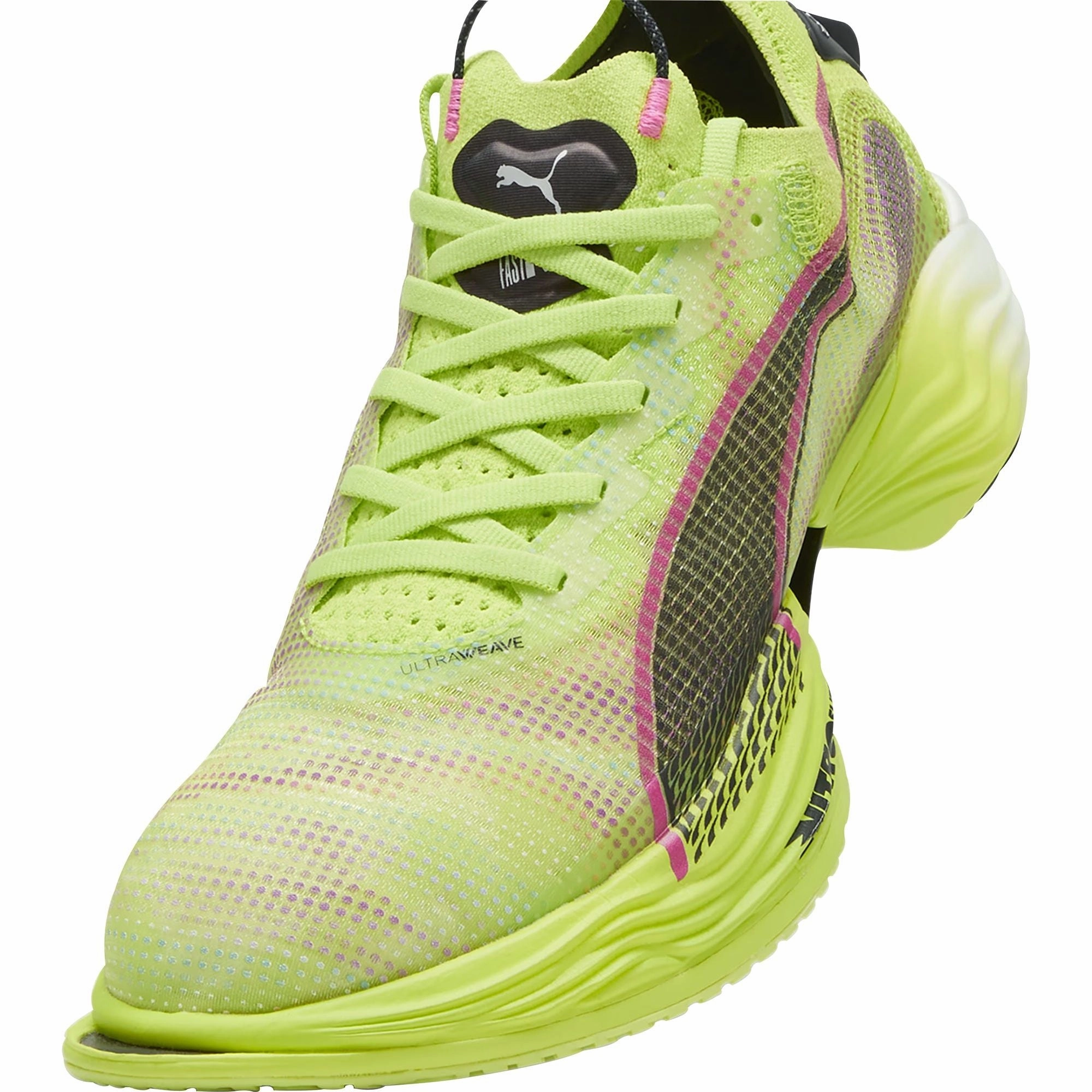 Puma Fast-R Nitro Elite 2 Mens Running Shoes - Green Bold Sneakers
