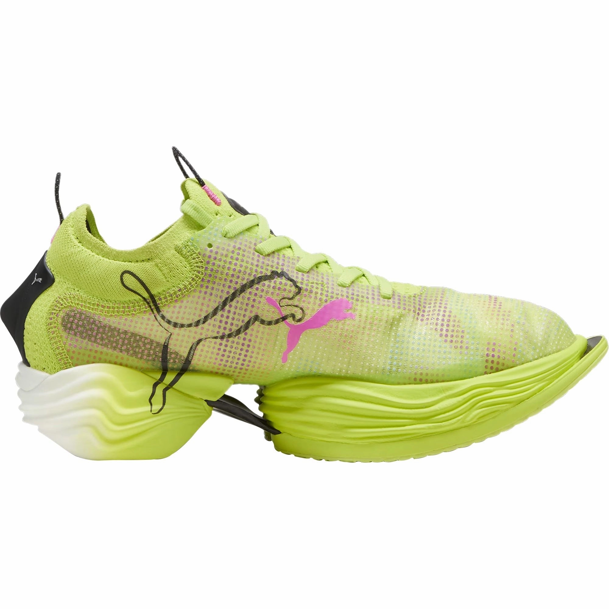 Puma Fast-R Nitro Elite 2 Mens Running Shoes - Green Bold Sneakers