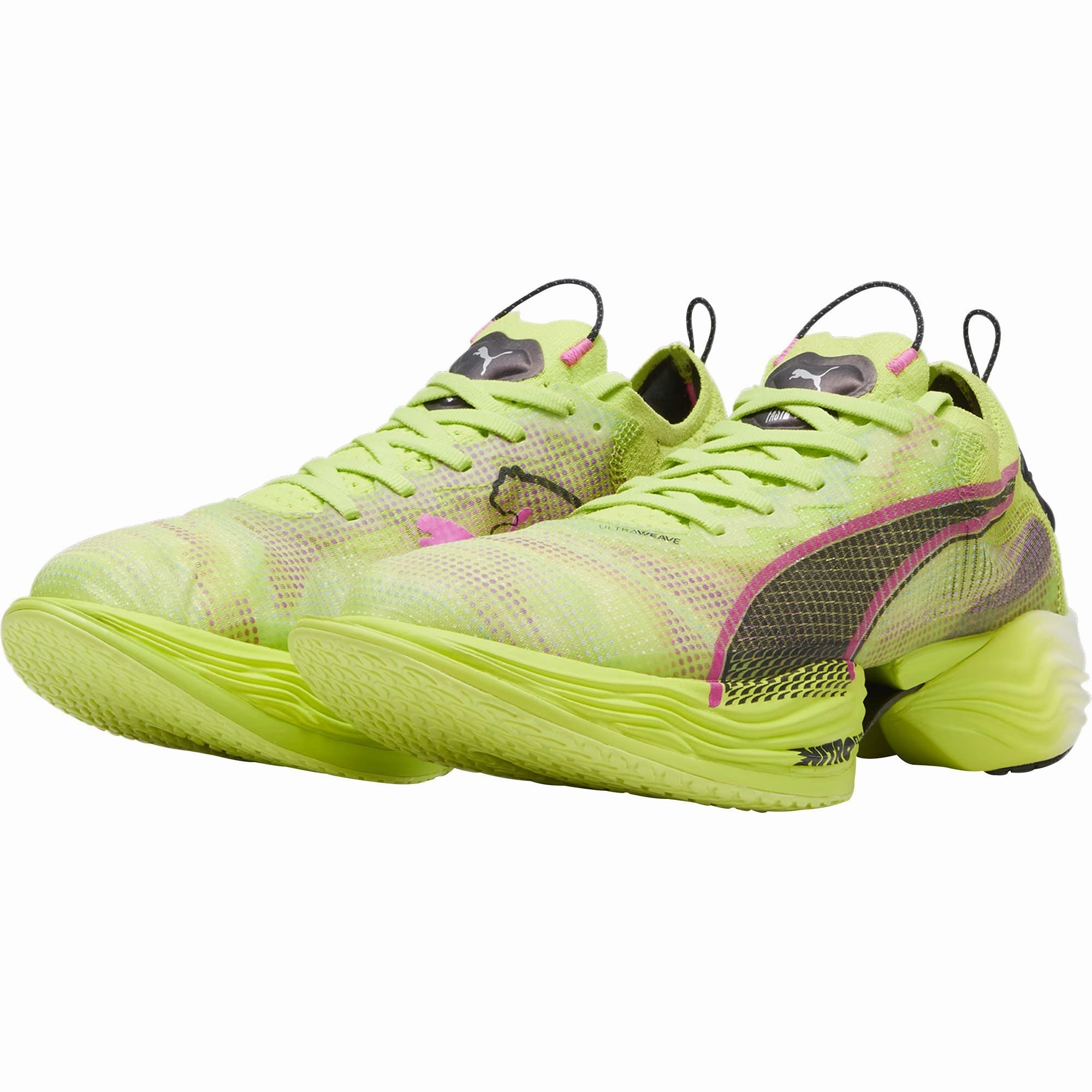 Puma Fast-R Nitro Elite 2 Mens Running Shoes - Green Bold Sneakers