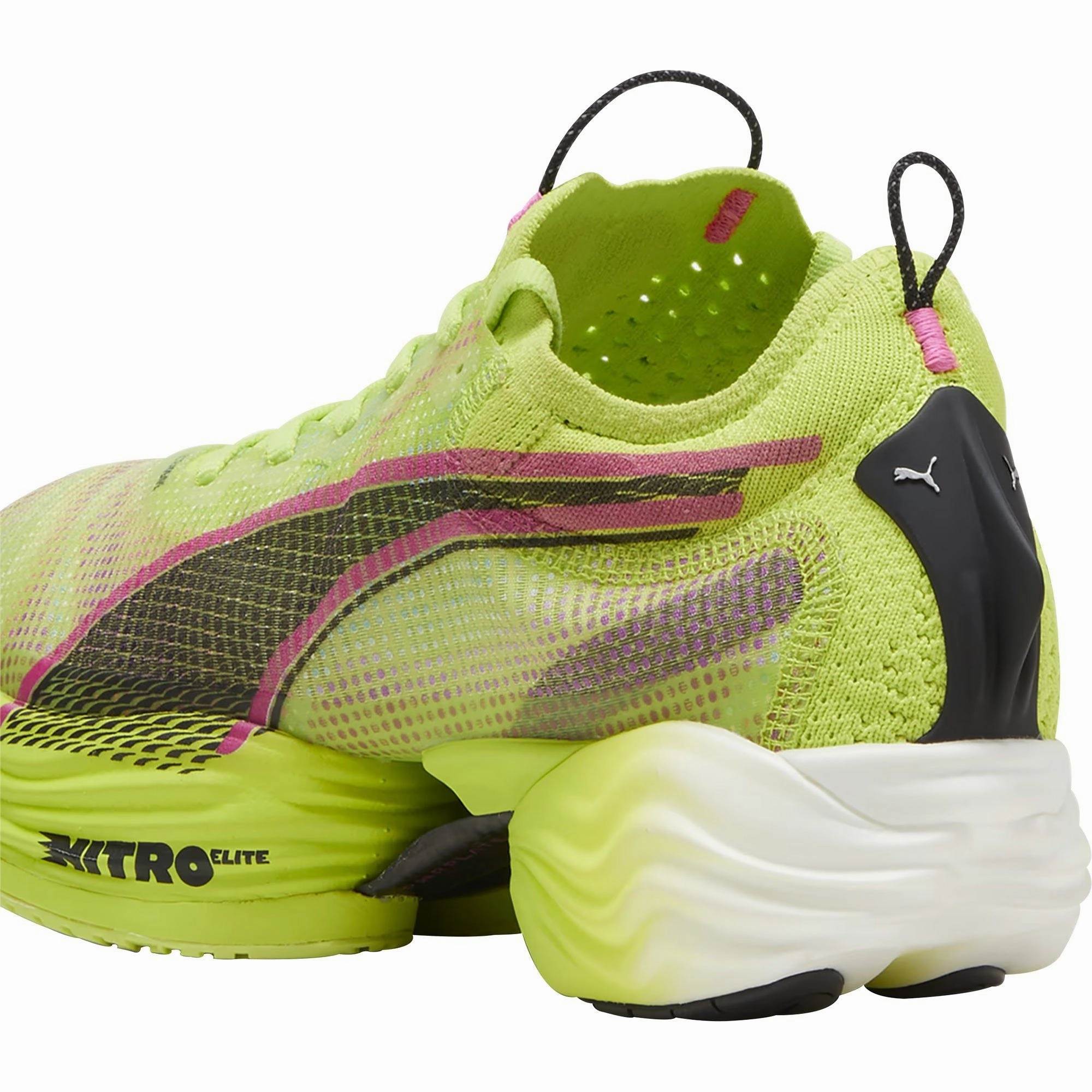 Puma Fast-R Nitro Elite 2 Mens Running Shoes - Green Bold Sneakers