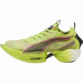 Puma Fast-R Nitro Elite 2 Mens Running Shoes - Green Puma athletic shoes for urban lifestyle