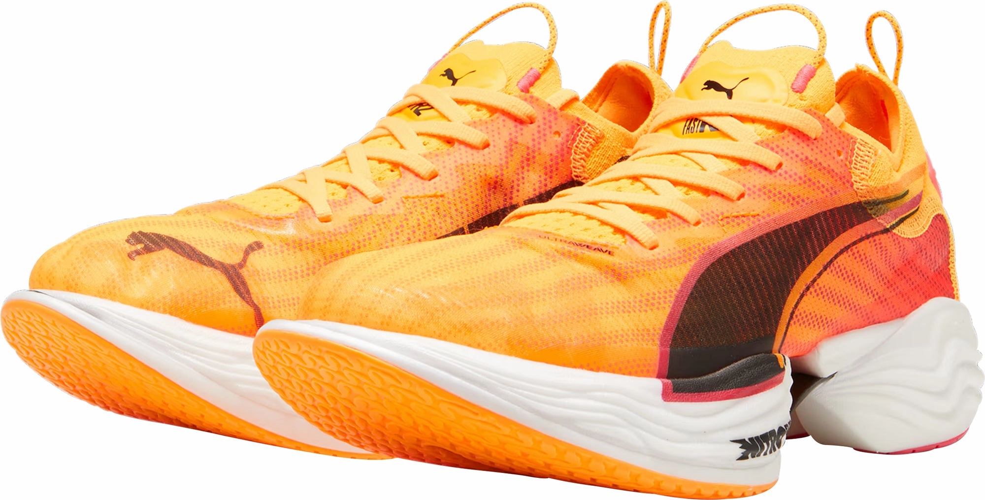Puma Fast-R Nitro Elite 2 Mens Running Shoes - Orange Cozy Footwear