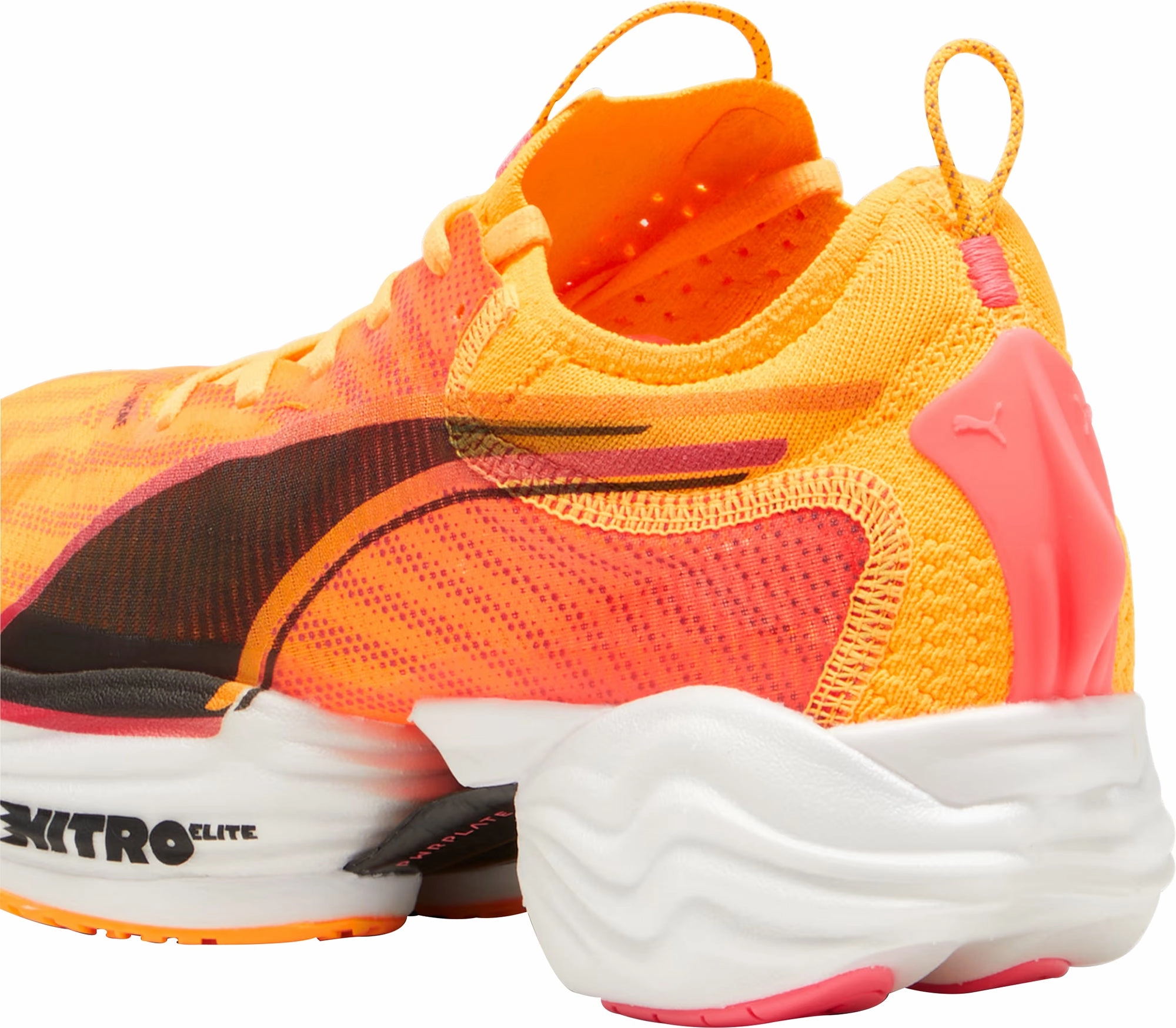 Puma Fast-R Nitro Elite 2 Mens Running Shoes - Orange Cozy Footwear