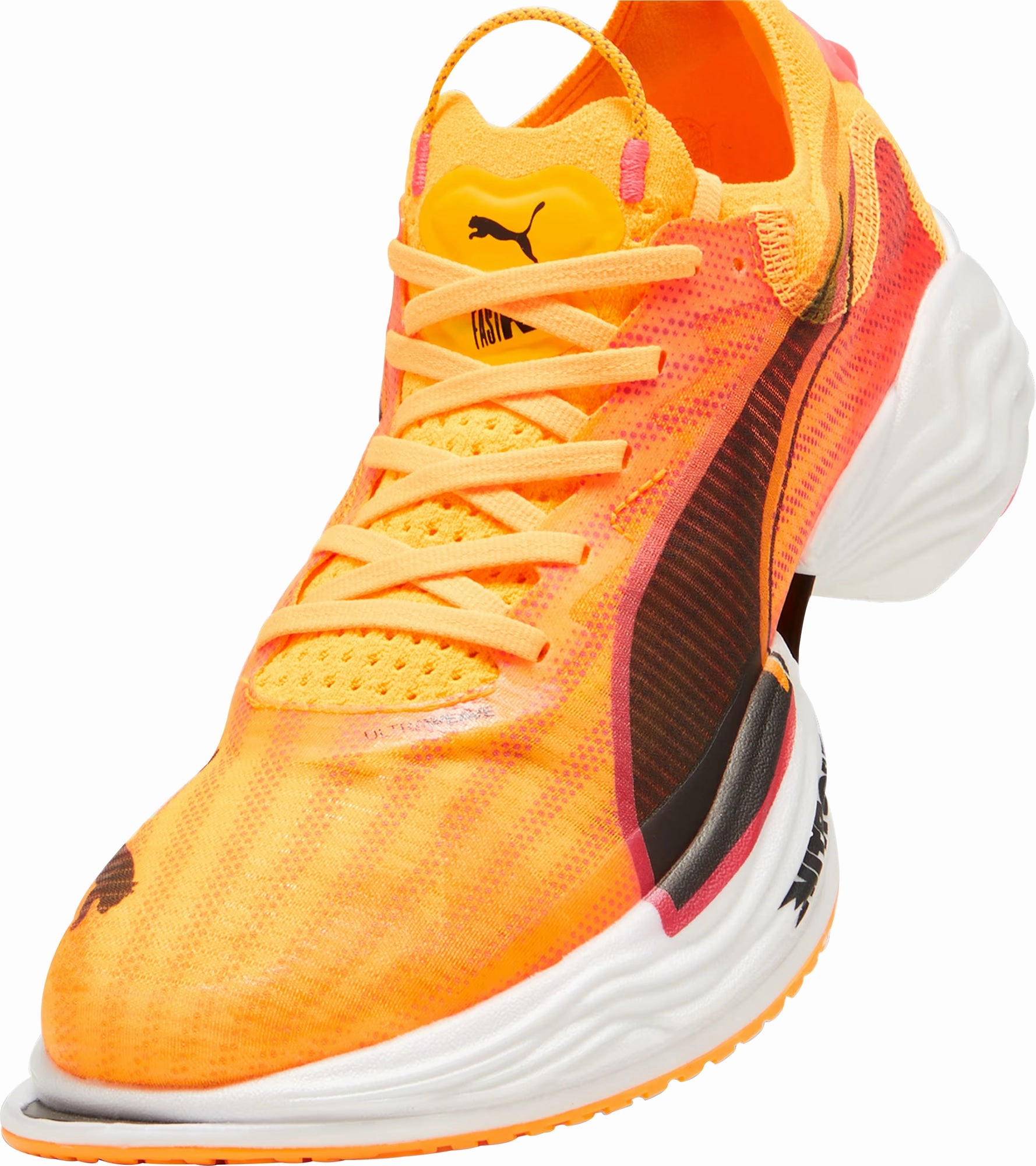 Puma Fast-R Nitro Elite 2 Mens Running Shoes - Orange Cozy Footwear