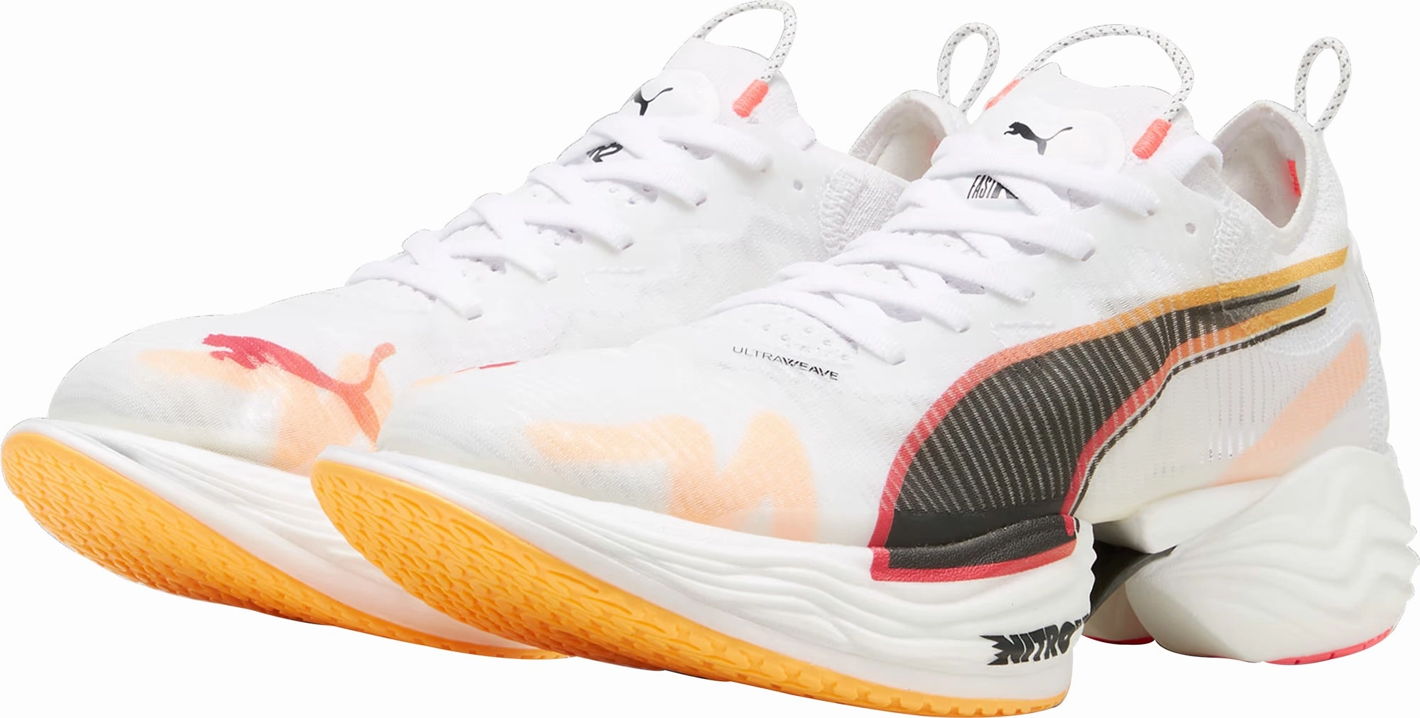 Puma Fast-R Nitro Elite 2 Mens Running Shoes - White Cozy Footwear
