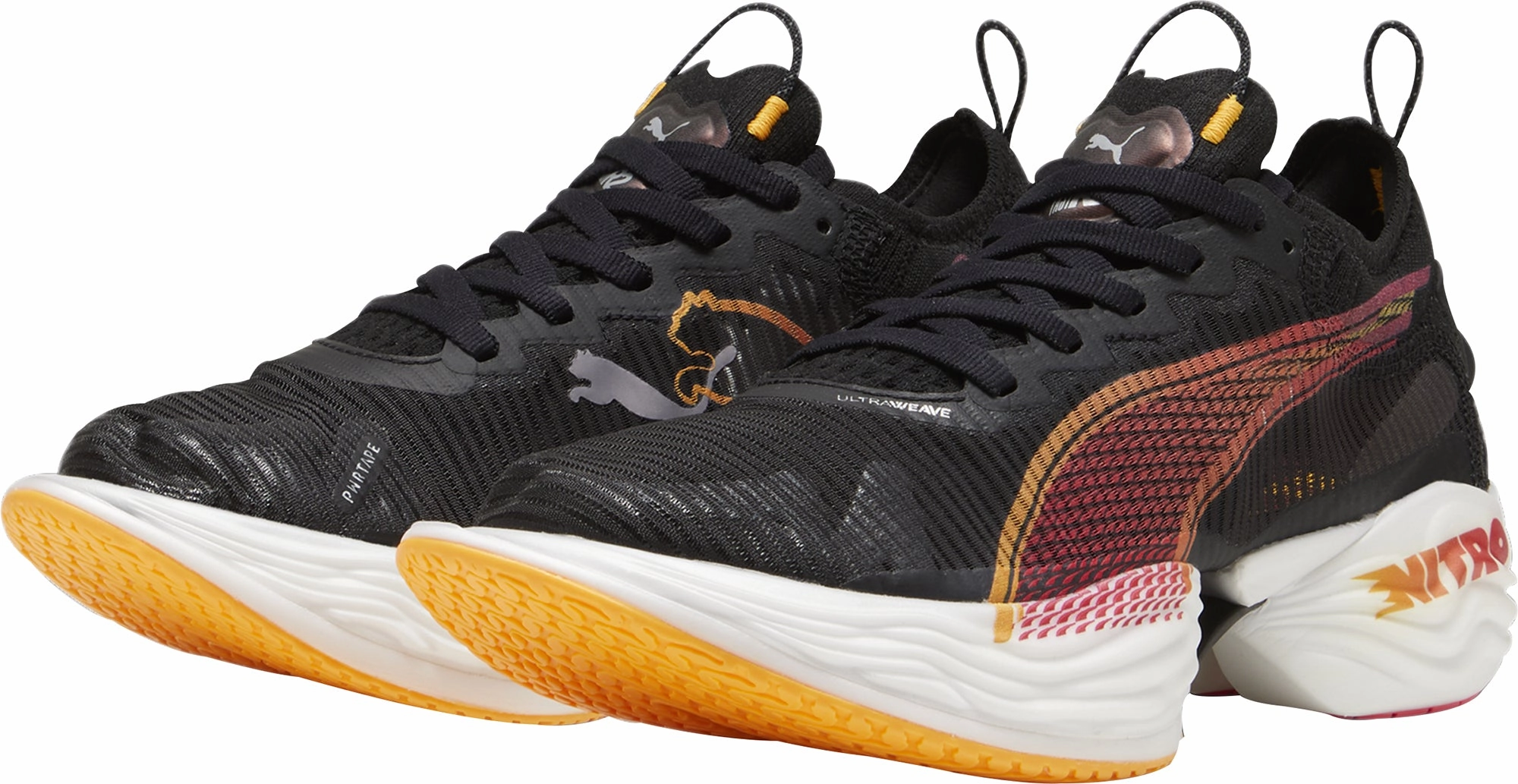 Puma Fast-R Nitro Elite 2 Womens Running Shoes - Black Cozy Footwear
