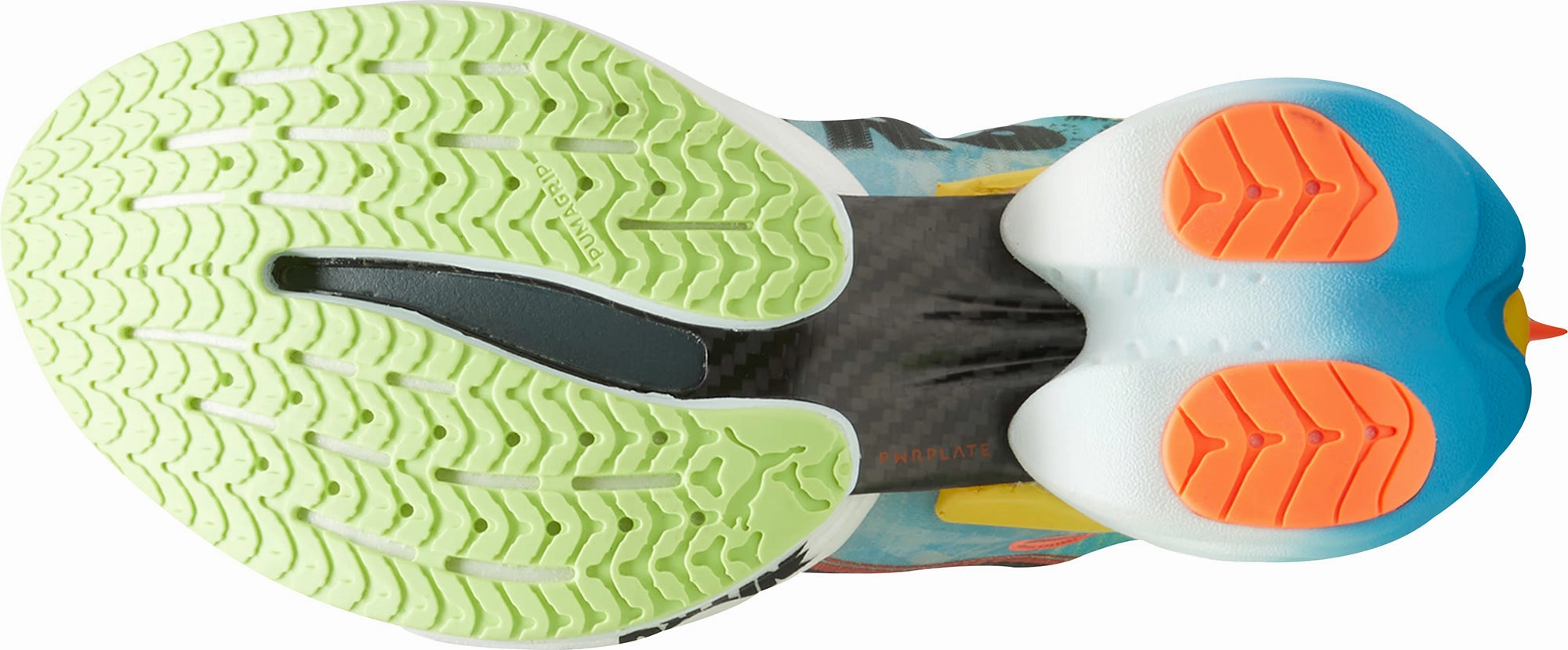 Puma Fast-R Nitro Elite 2 Womens Running Shoes - Green Cozy Footwear