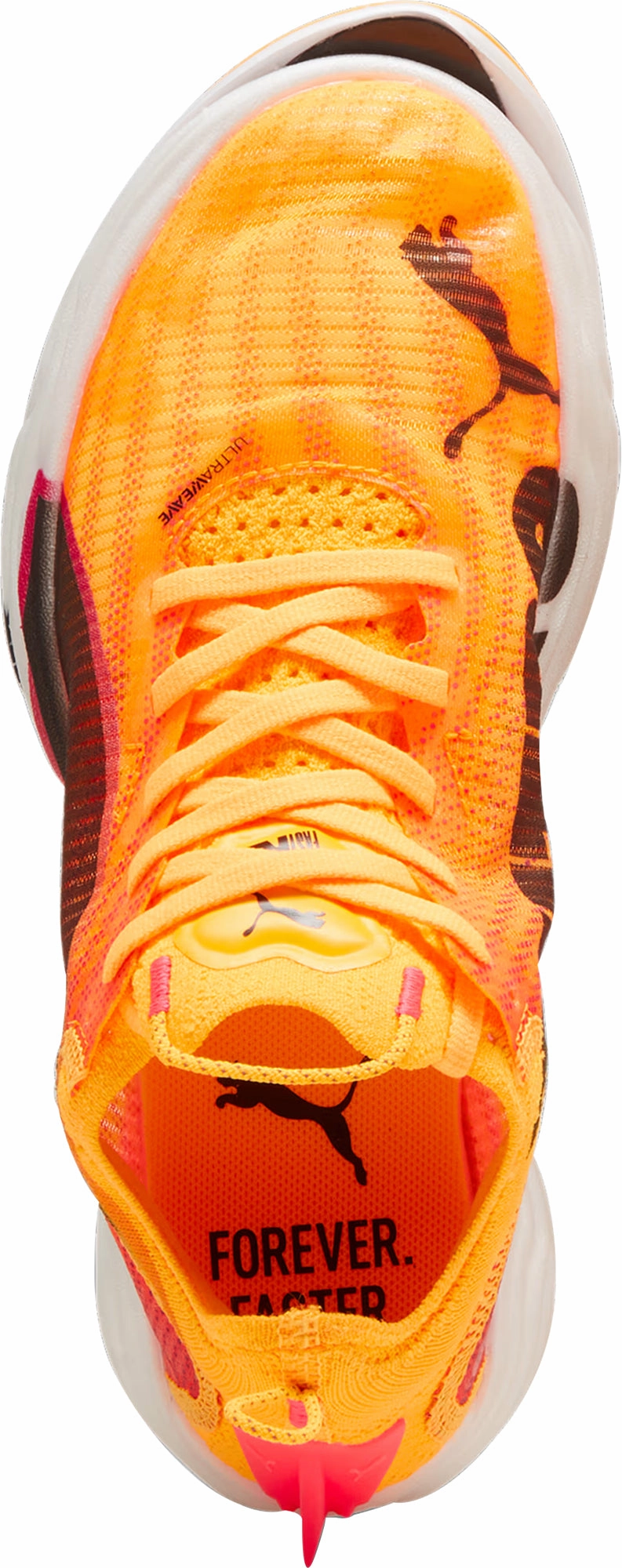 Puma Fast-R Nitro Elite 2 Womens Running Shoes - Orange Cozy Footwear