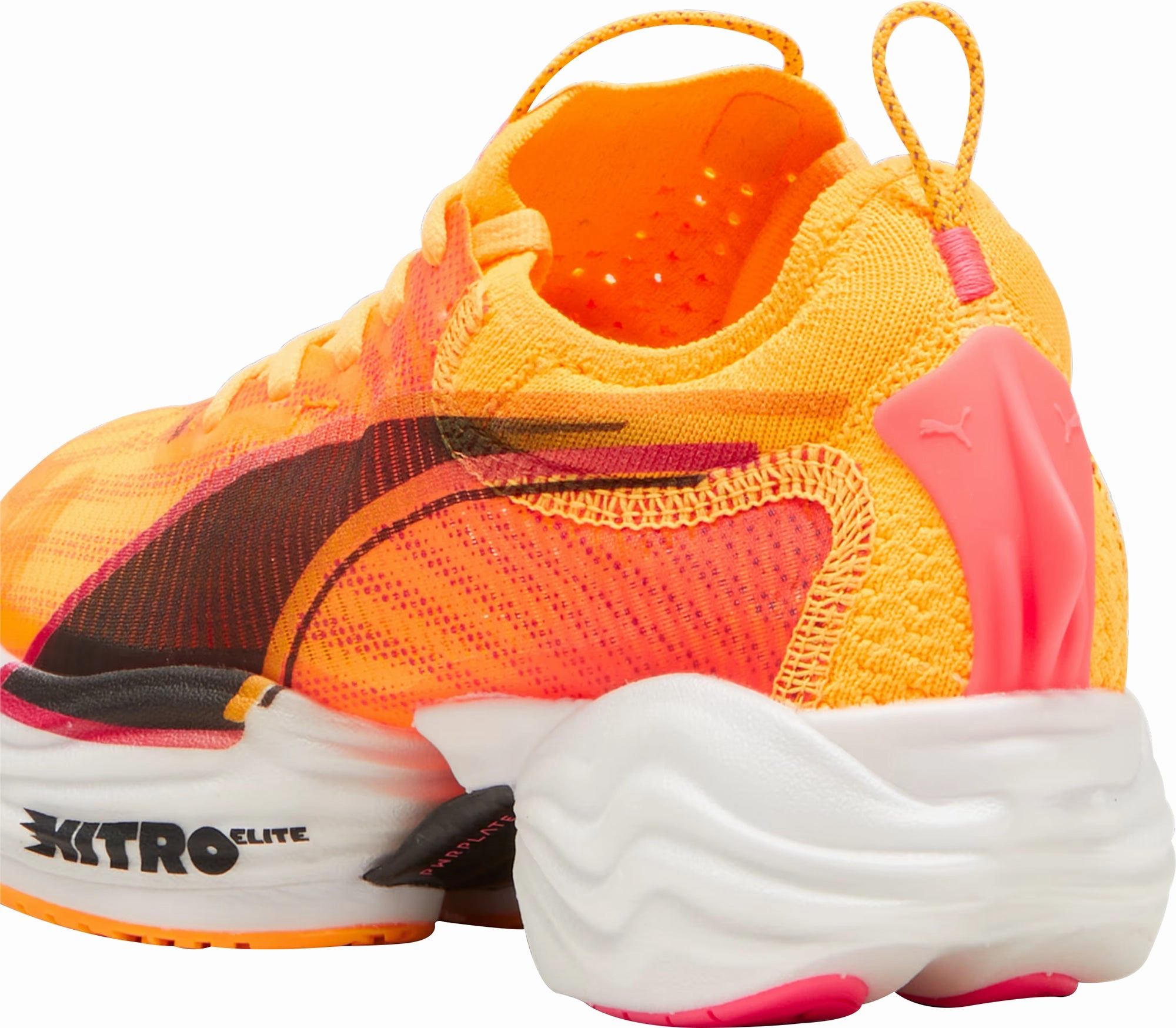 Puma Fast-R Nitro Elite 2 Womens Running Shoes - Orange Cozy Footwear