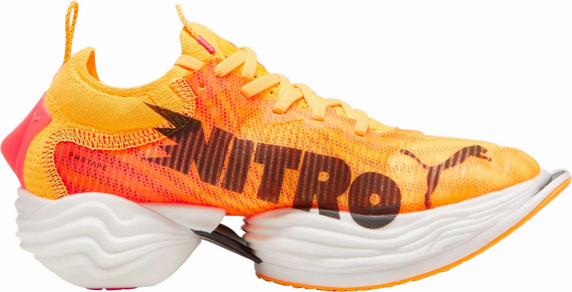 Puma Fast-R Nitro Elite 2 Womens Running Shoes - Orange Cozy Footwear