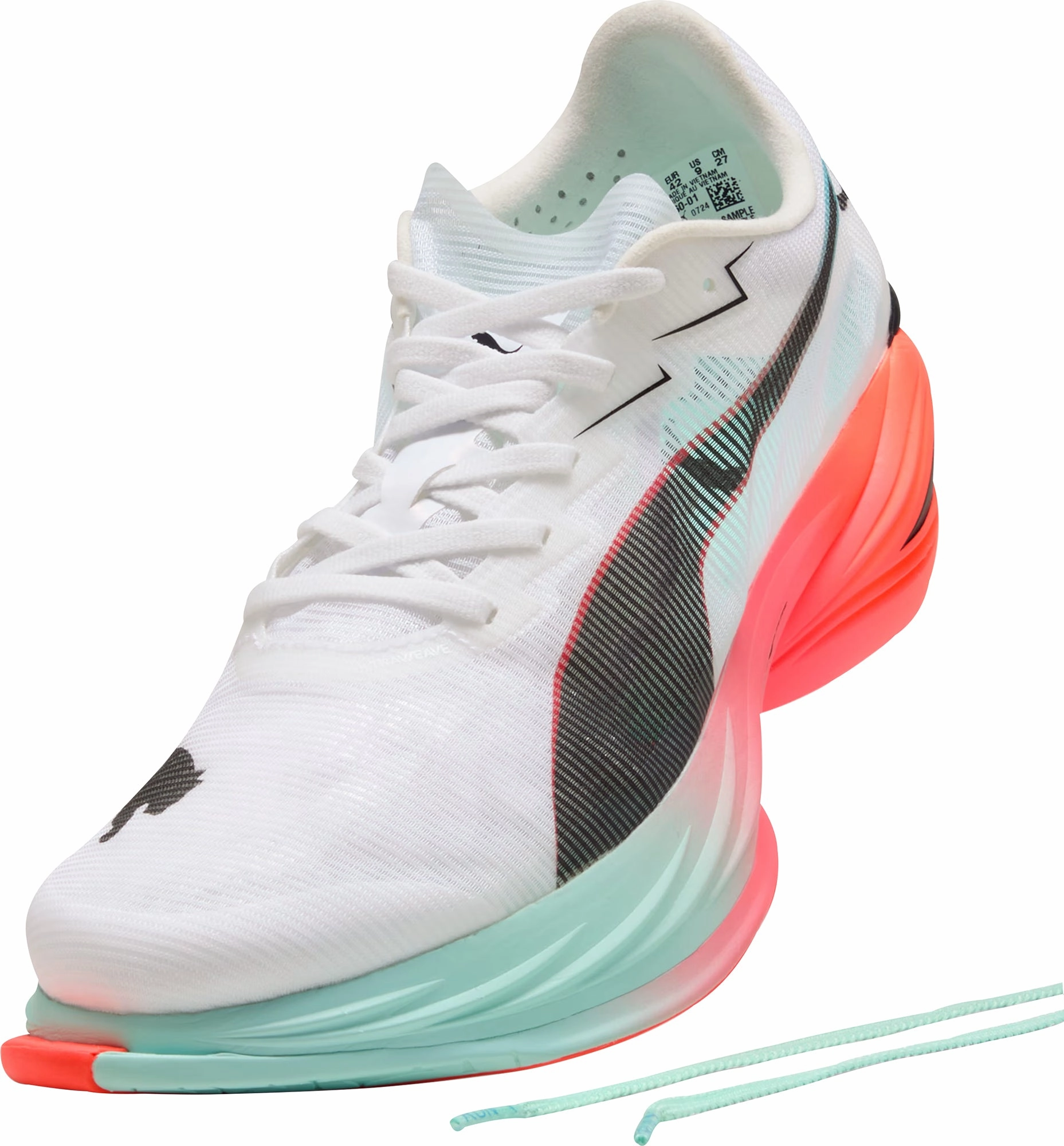 Puma Fast-R Nitro Elite 3 Mens Running Shoes - White Cozy Footwear