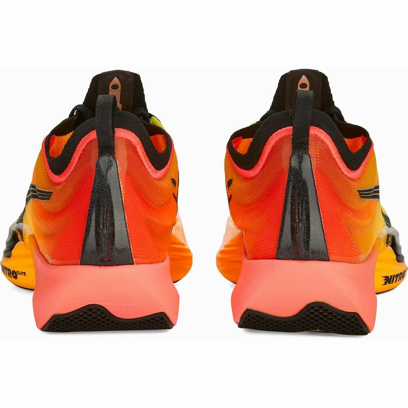 Puma Fast-R Nitro Elite Fireglow Mens Running Shoes - Yellow Bold Sneakers