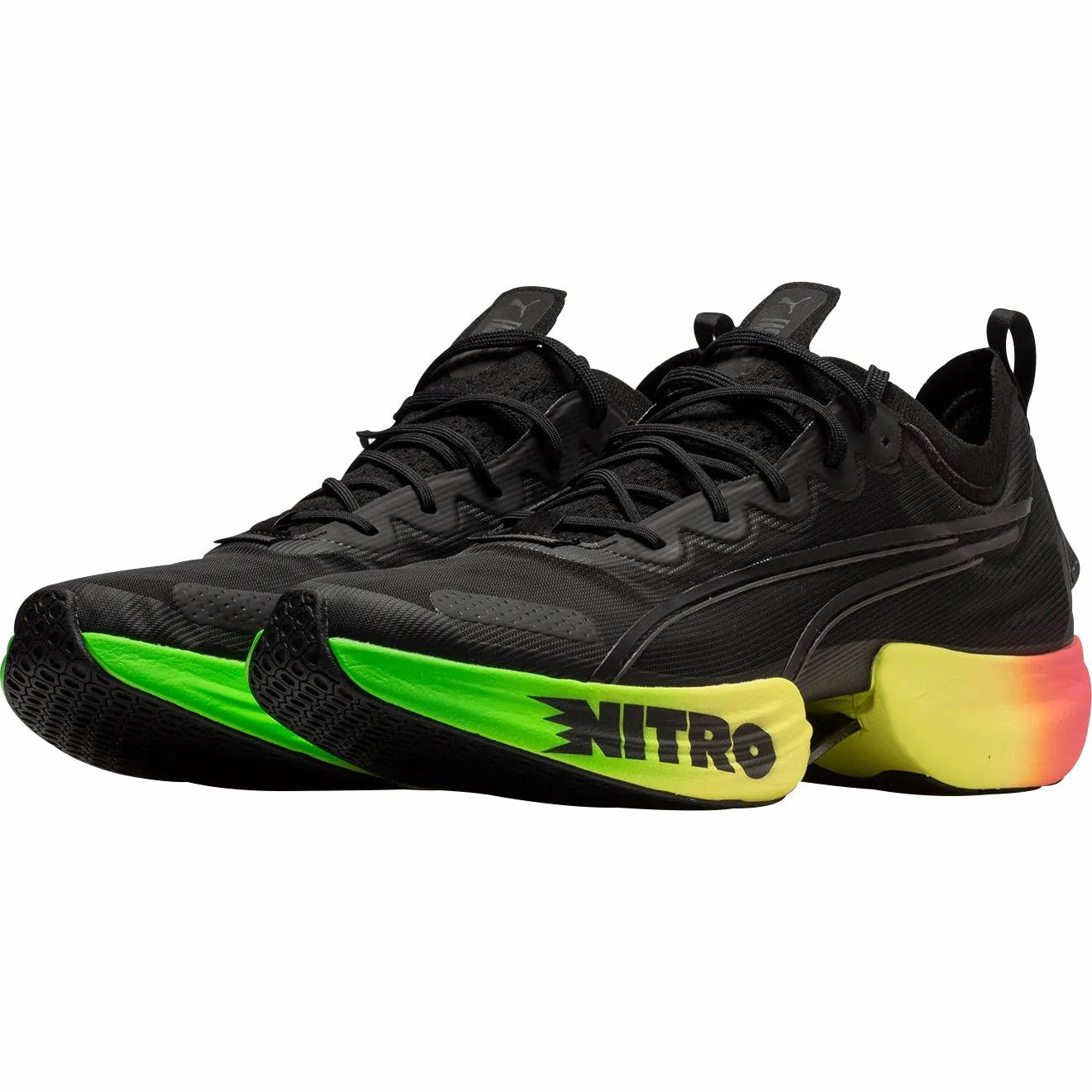 Puma Fast-R Nitro Elite Mens Running Shoes - Black Cozy Footwear