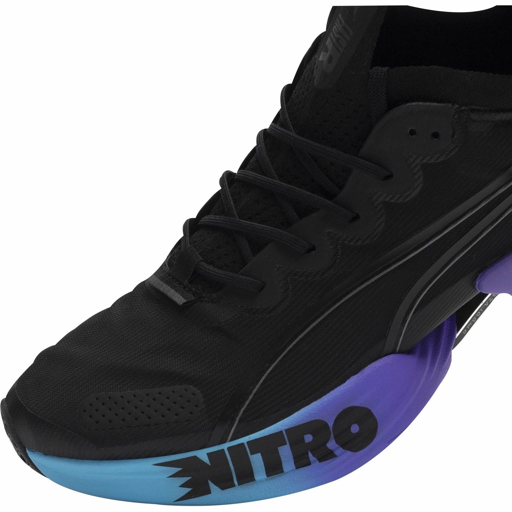 Puma Fast-R Nitro Elite Mens Running Shoes - Black Cozy Footwear