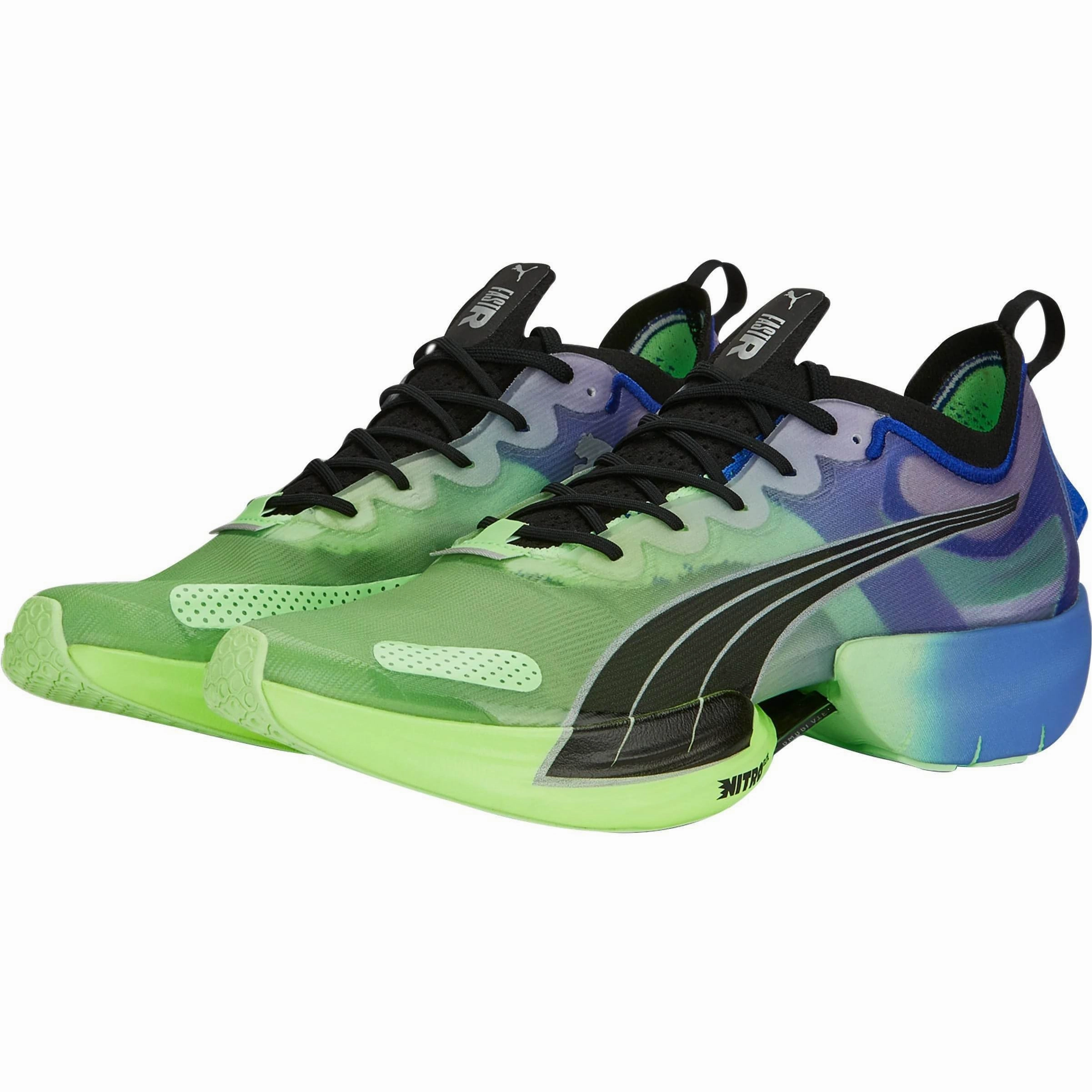 Puma Fast-R Nitro Elite Mens Running Shoes - Blue Cozy Footwear