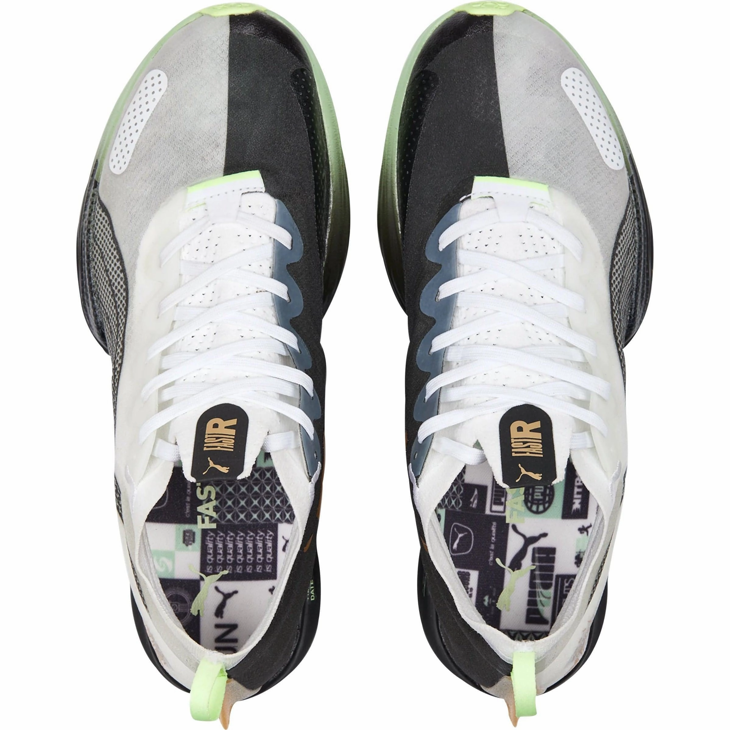 Puma Fast-R Nitro Elite Mens Running Shoes - White Cozy Footwear