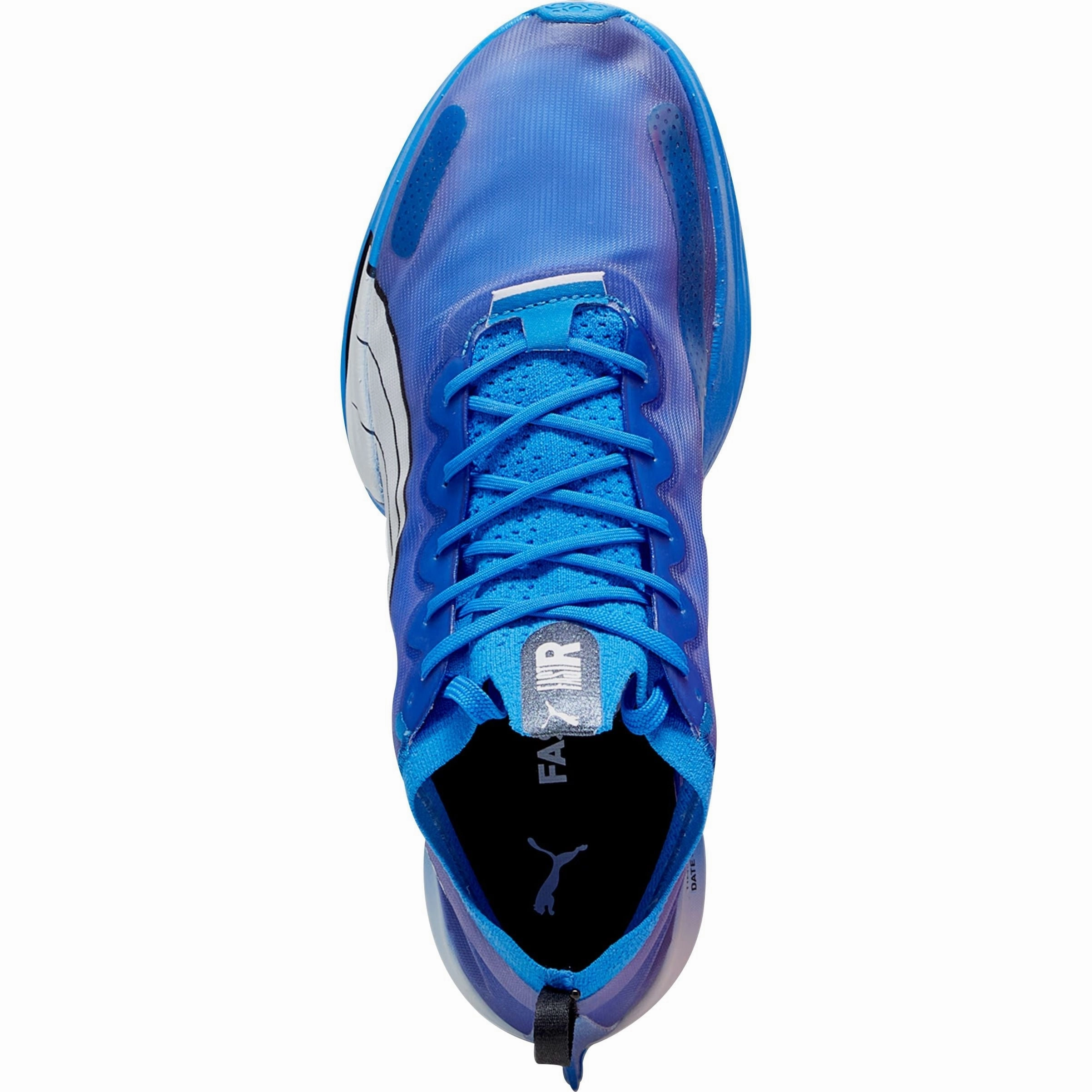 Puma Fast-R Nitro Elite Womens Running Shoes - Blue Cozy Footwear