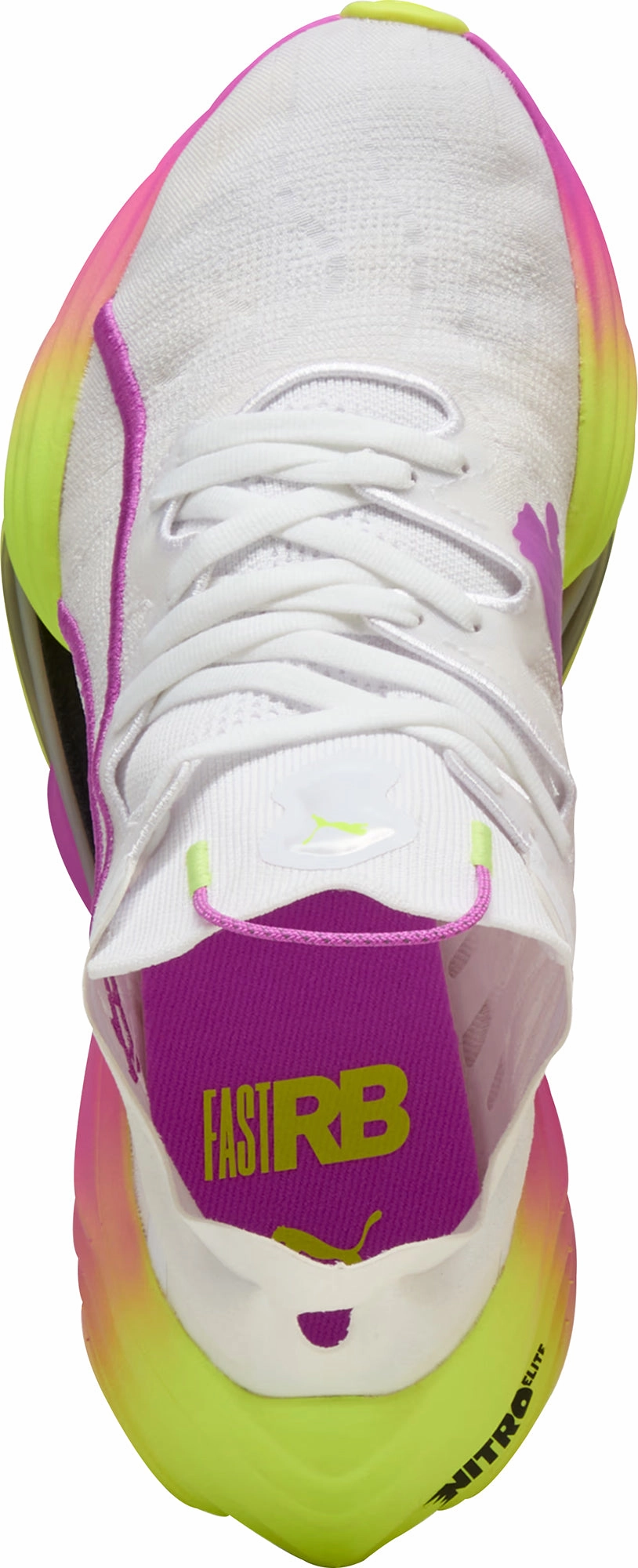 Puma Fast-RB Nitro Elite Womens Running Shoes - White Cozy Footwear