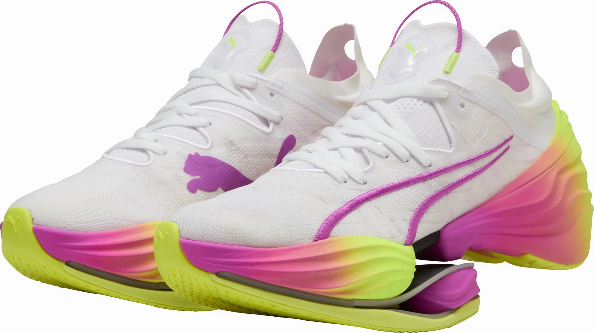 Puma Fast-RB Nitro Elite Womens Running Shoes - White Cozy Footwear