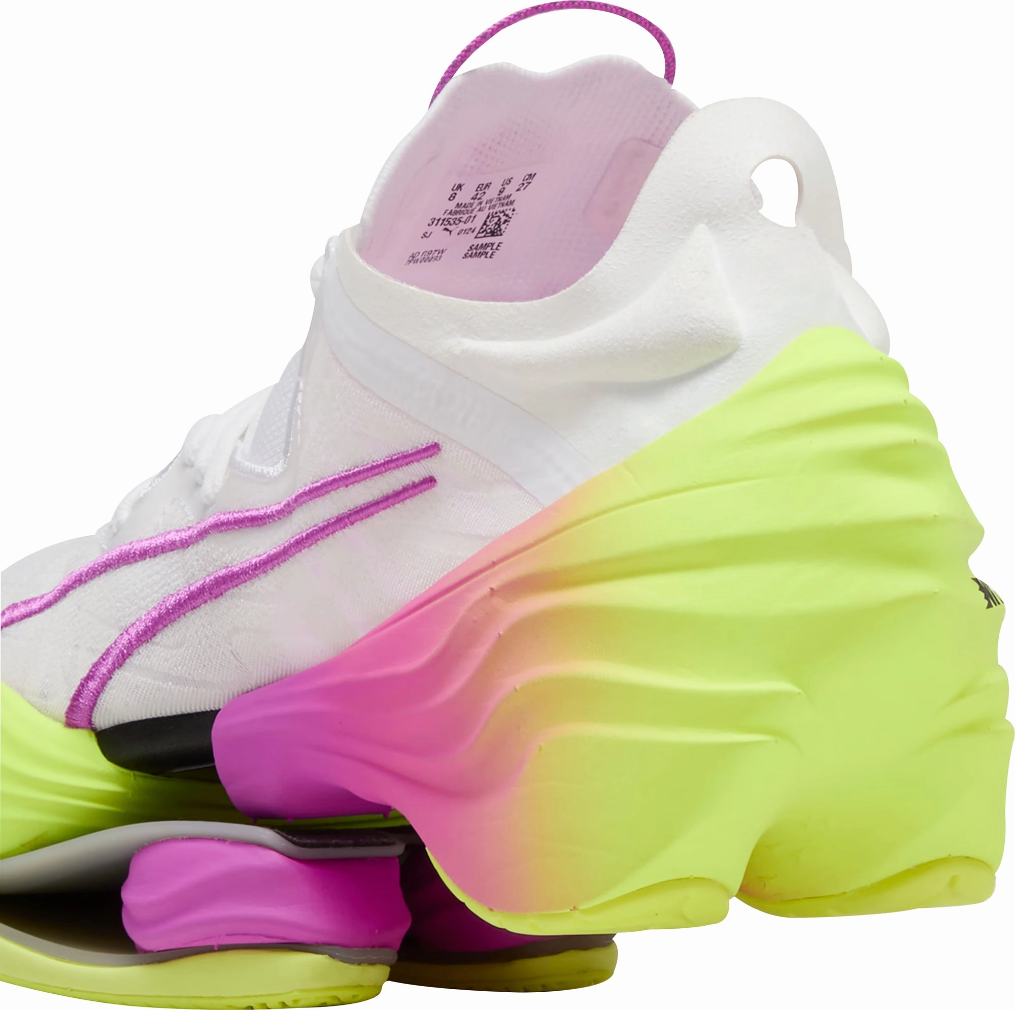 Puma Fast-RB Nitro Elite Womens Running Shoes - White Cozy Footwear