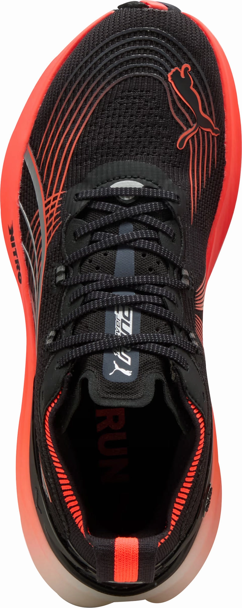 Puma ForeverRun Nitro 2 Mens Running Shoes - Black Cozy Footwear