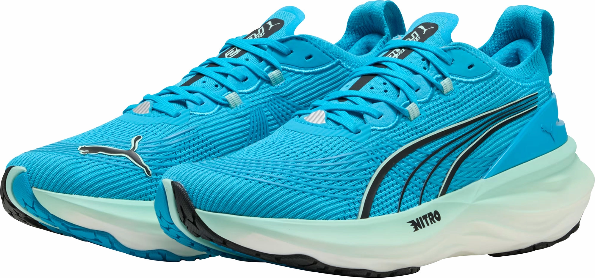 Puma ForeverRun Nitro 2 Mens Running Shoes - Blue Cozy Footwear